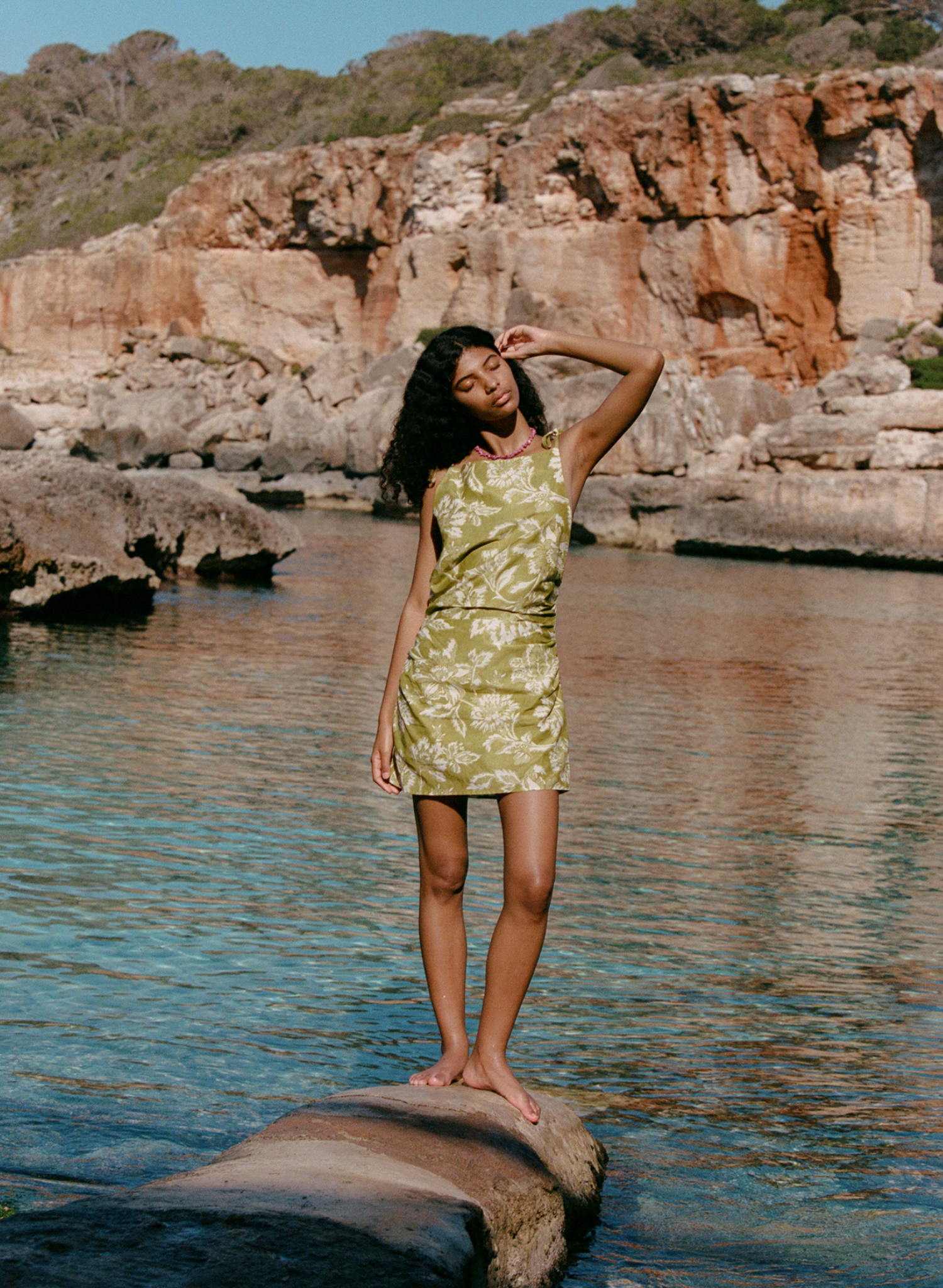 Ava Mini Dress - Eden