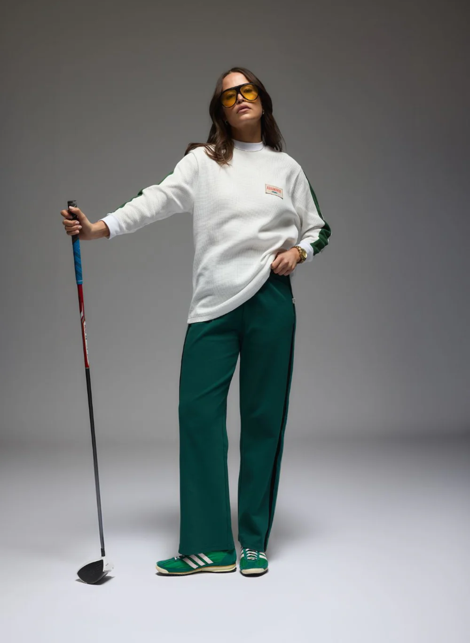 Cloe Knit Pant in Forest