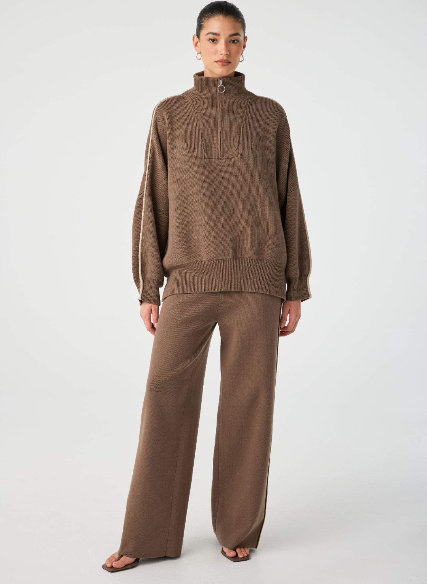 Milan Track Pant - Cacao