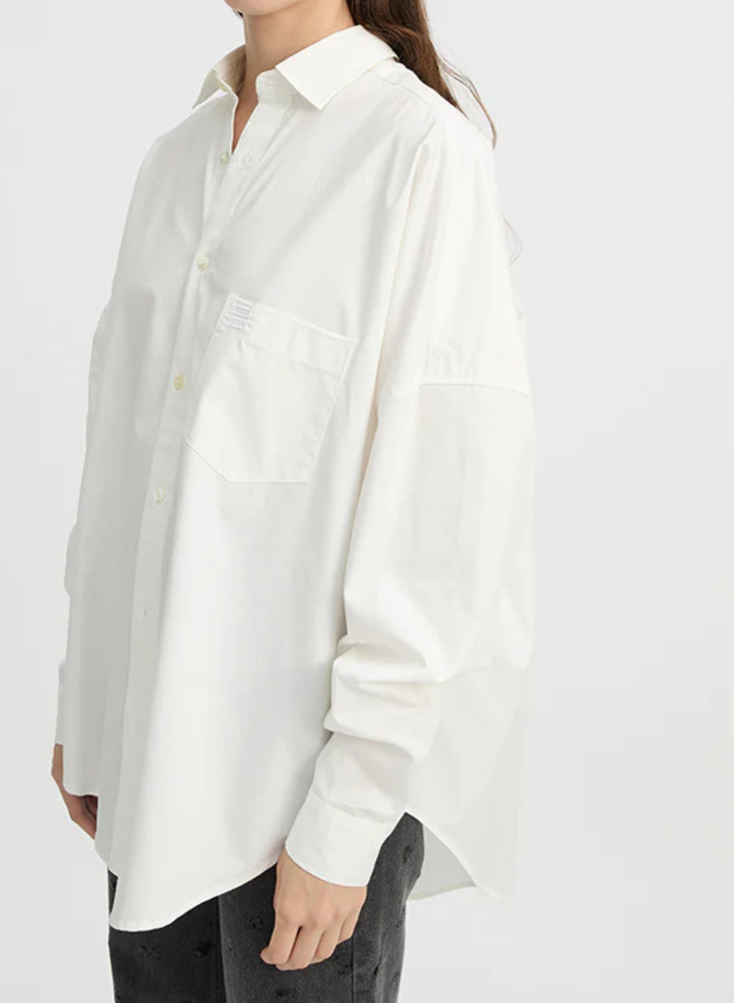 Jeanne Shirt White