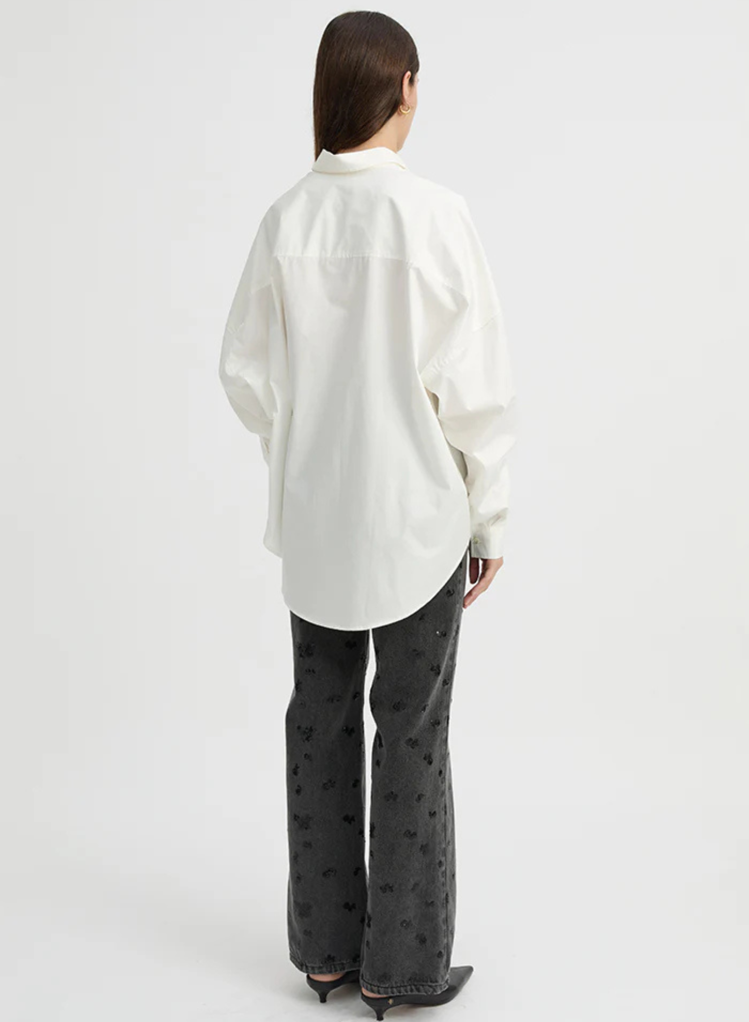 Jeanne Shirt White