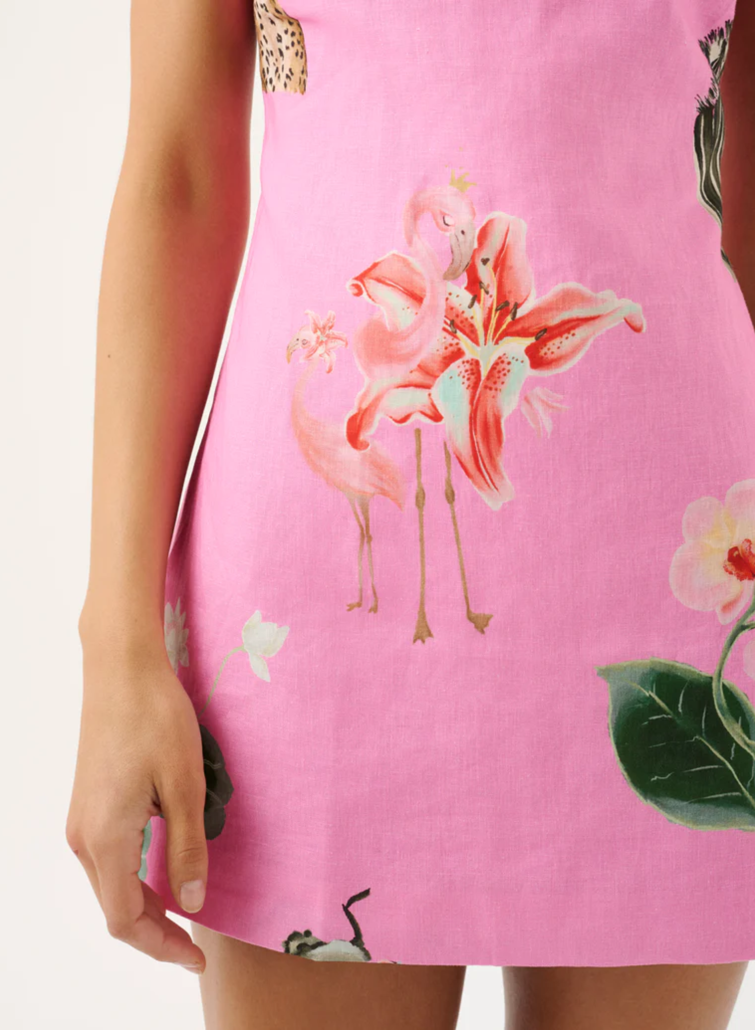 Quinn Dress - Jungle Amour