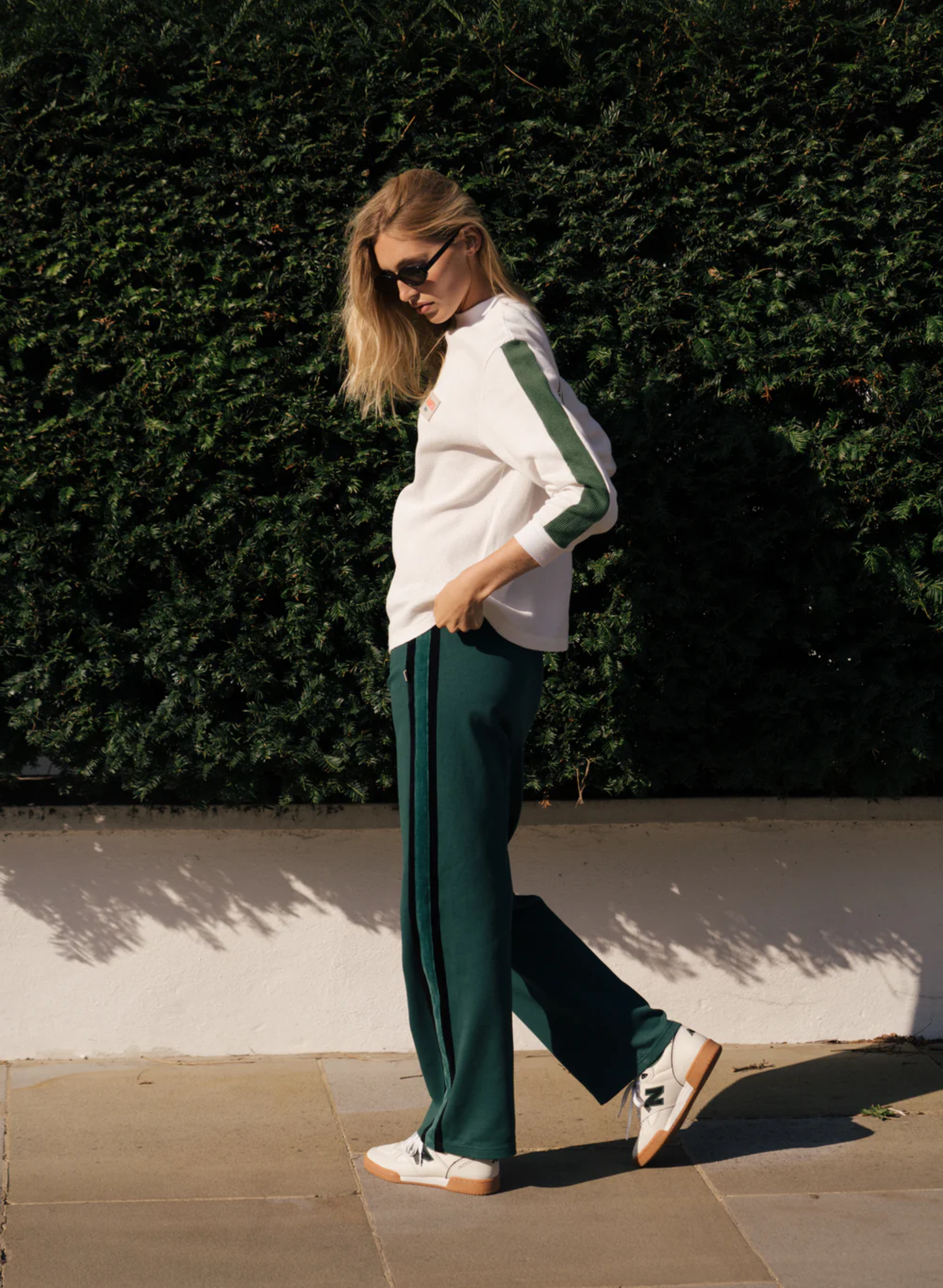 Cloe Knit Pant in Forest