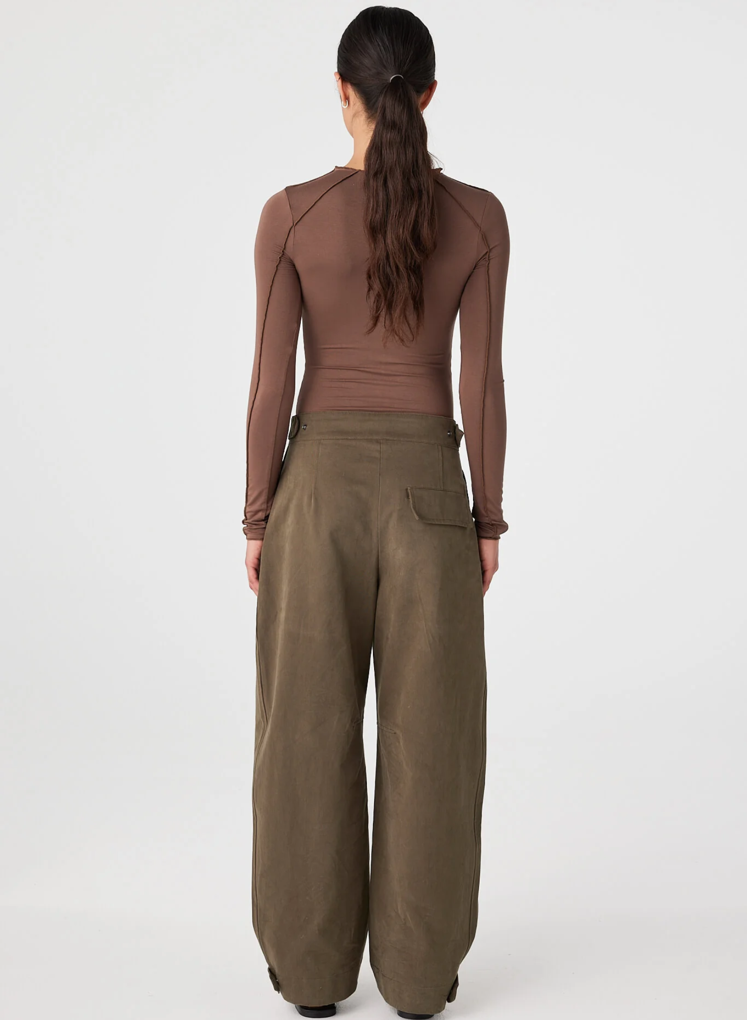 Rowlan Long Sleeve Top - Espresso