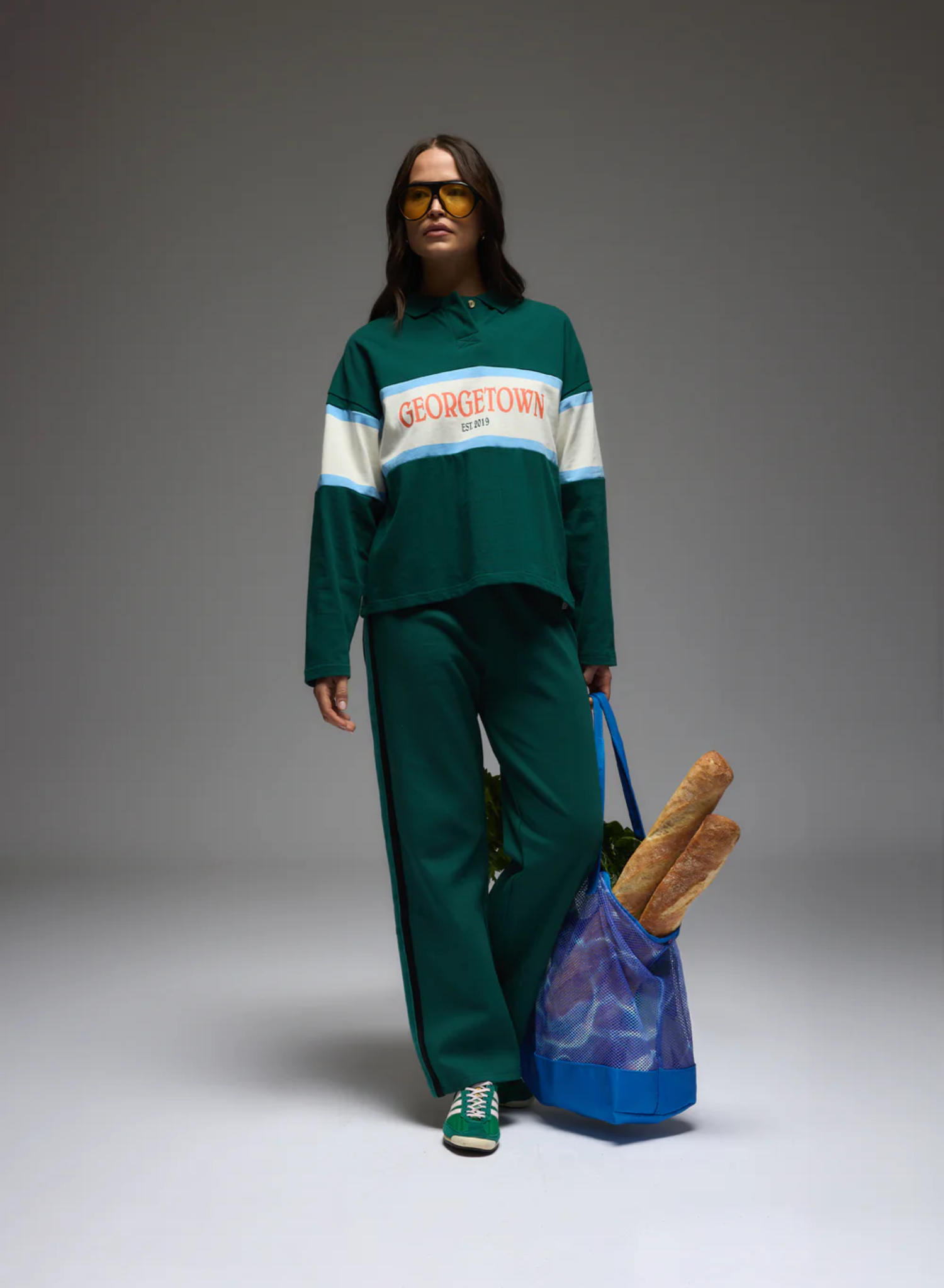 Cloe Knit Pant in Forest