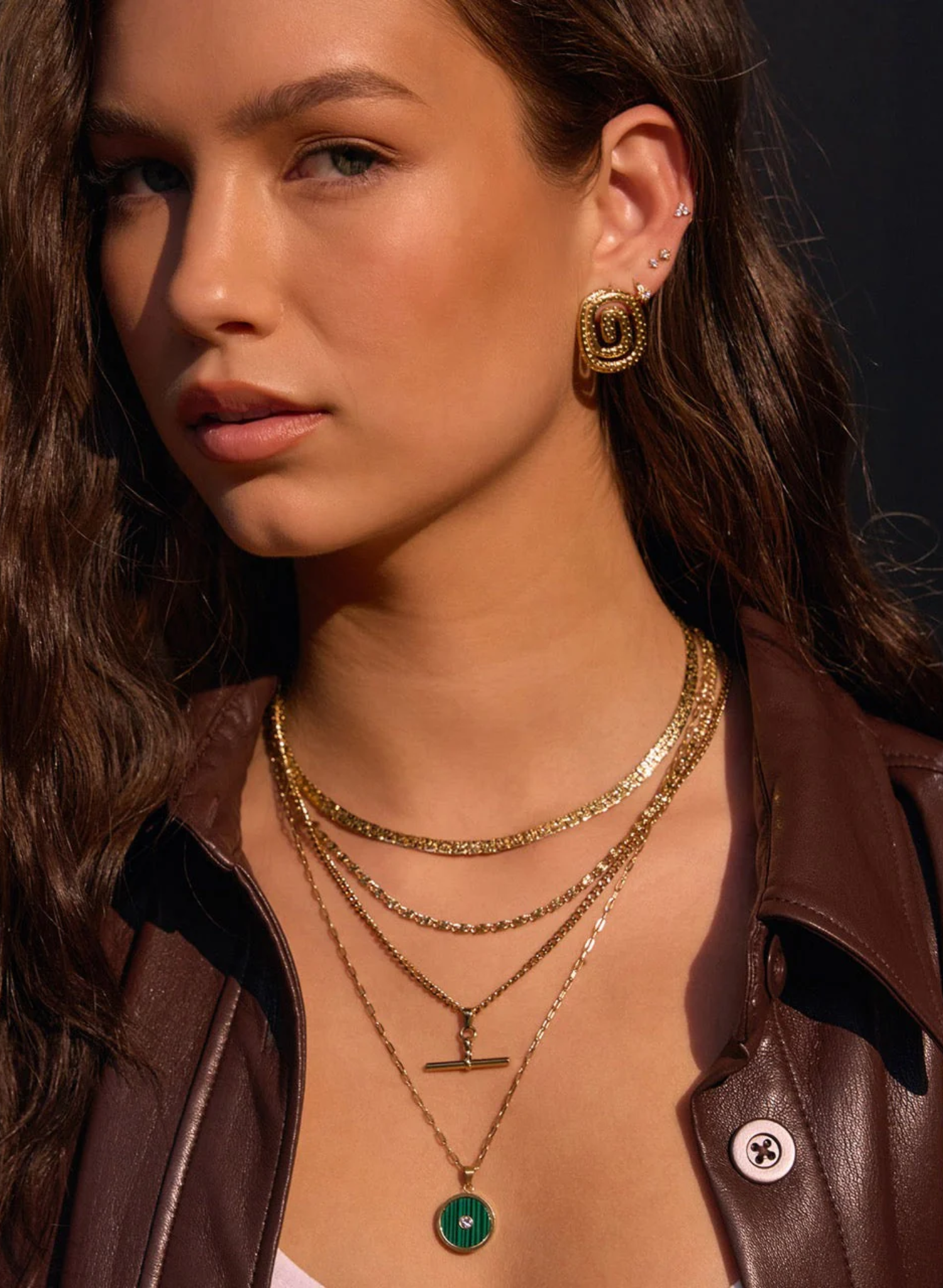Billie Gold Earrings