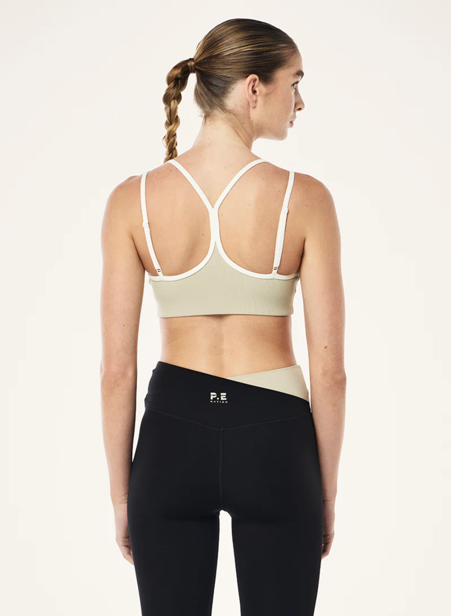 Terrace Sports Bra in Biscuit