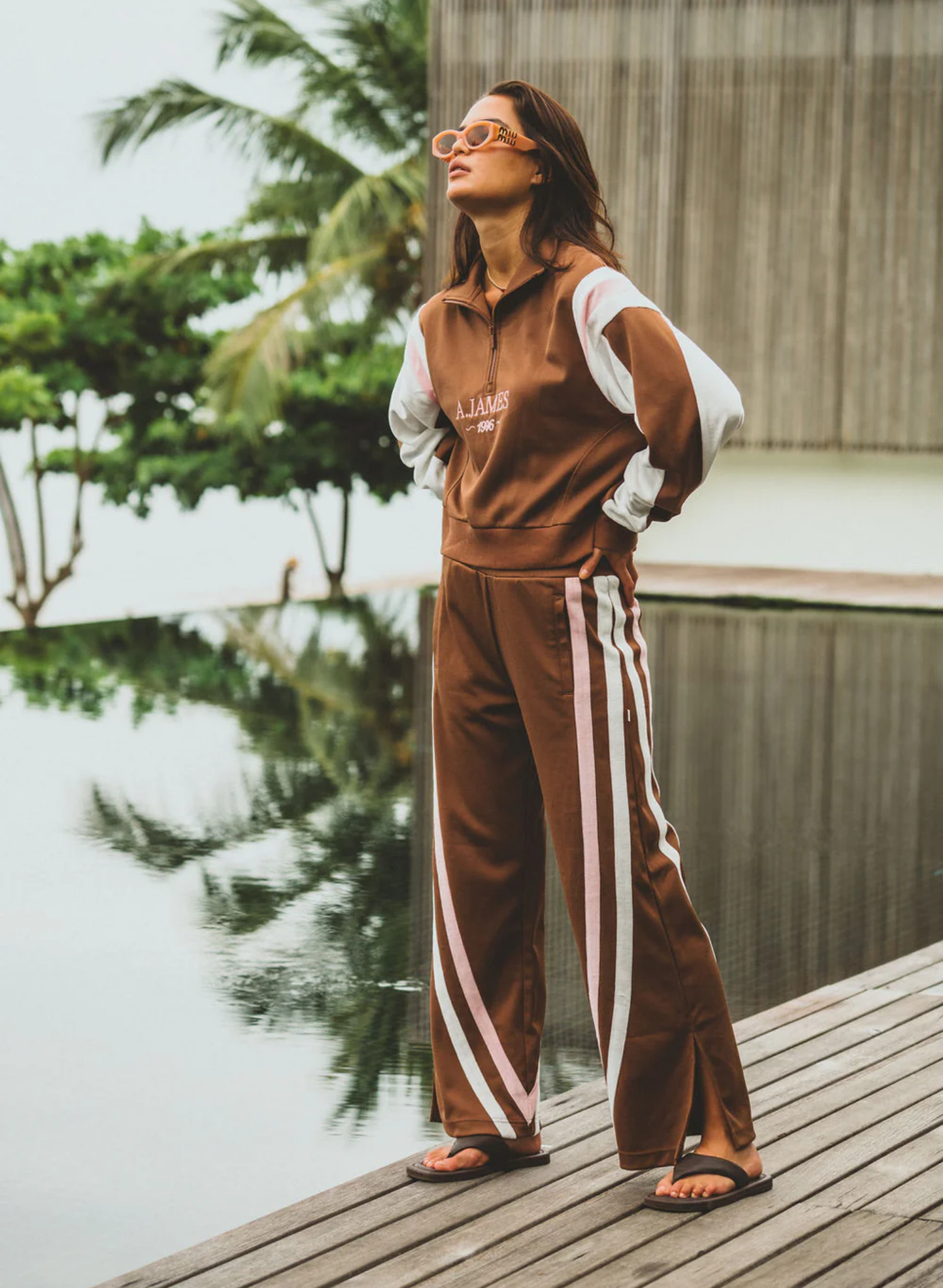 1996 Trackside Pant in Mocha