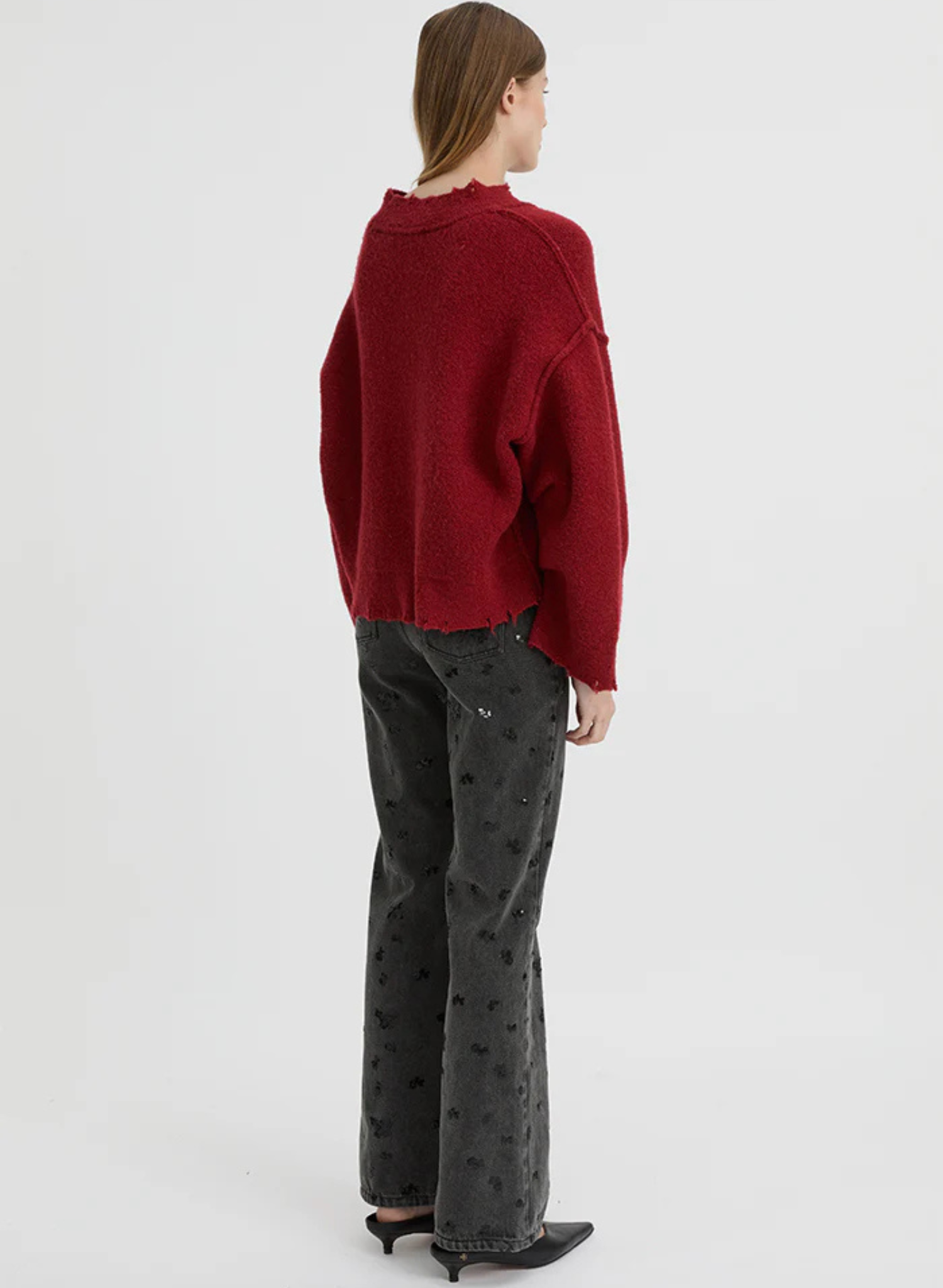 Pepa Cardigan Burgundy