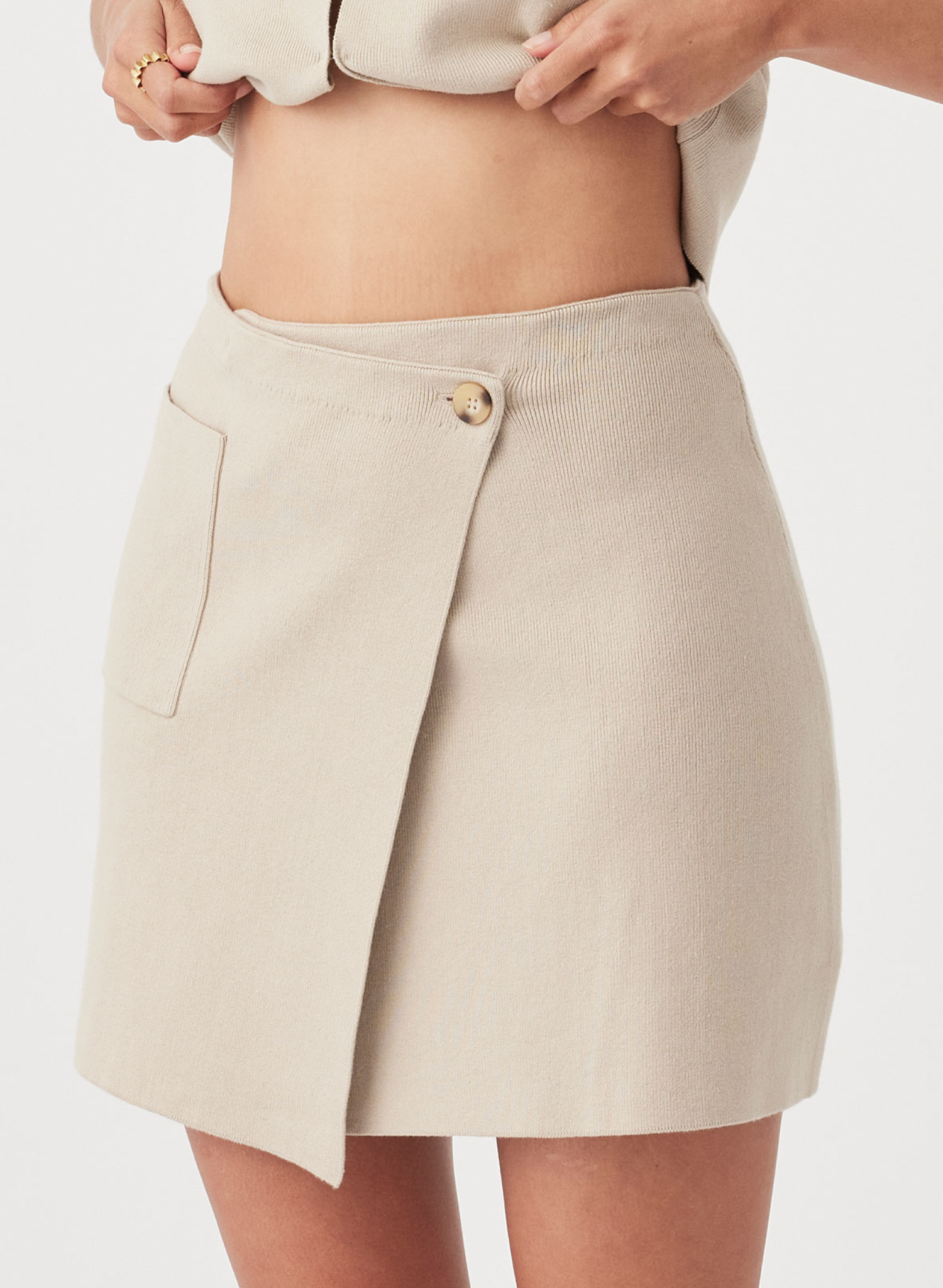 Ria Skirt in Taupe