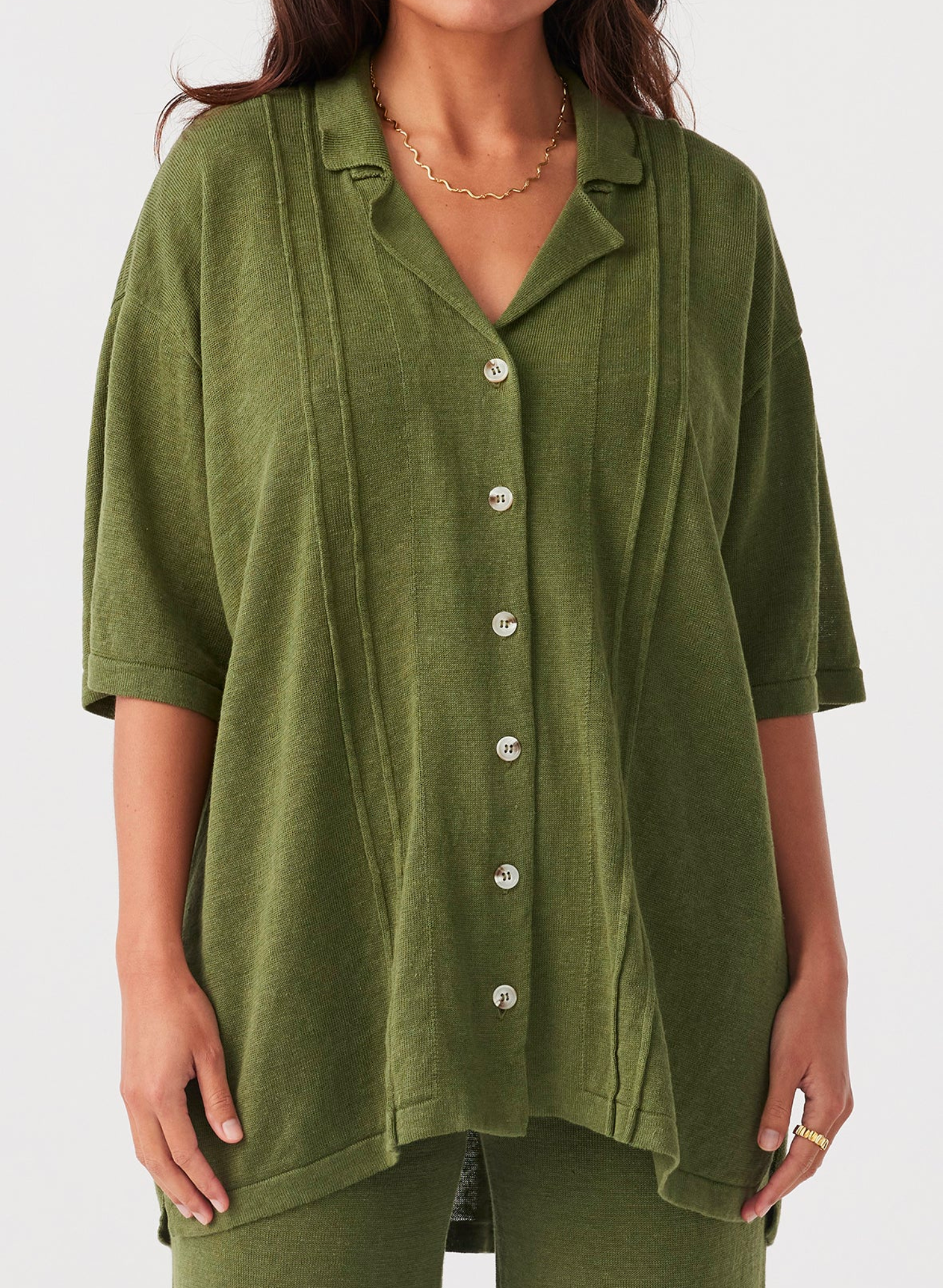 Darcy Shirt in Caper