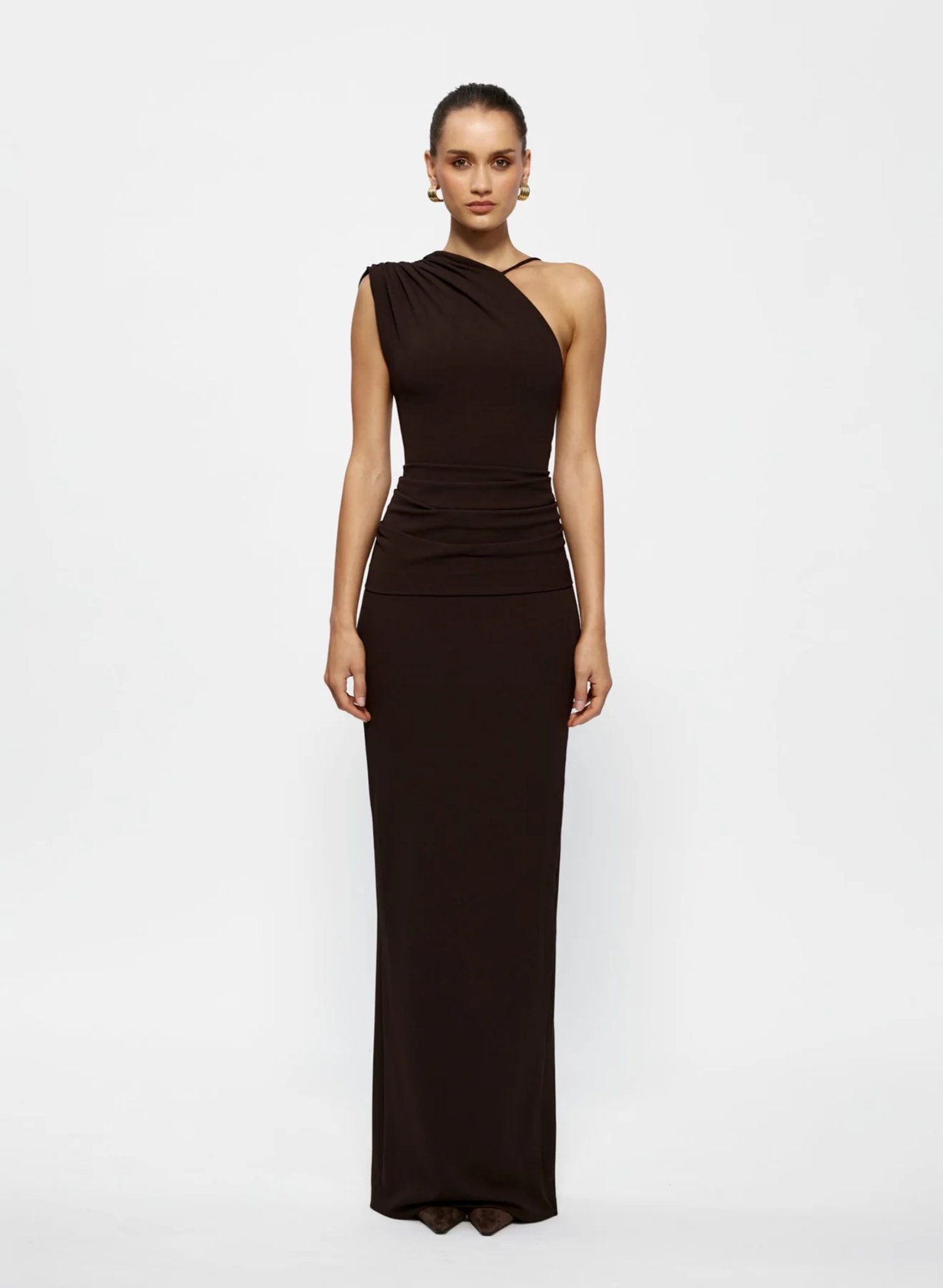 Greer Gown - Coffee