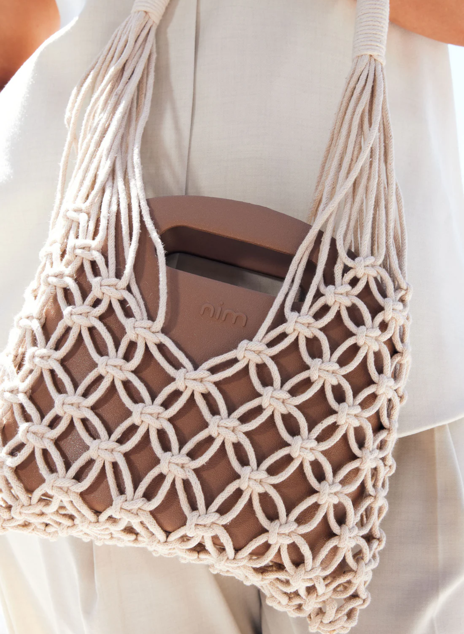 Macrame Shopper - Small