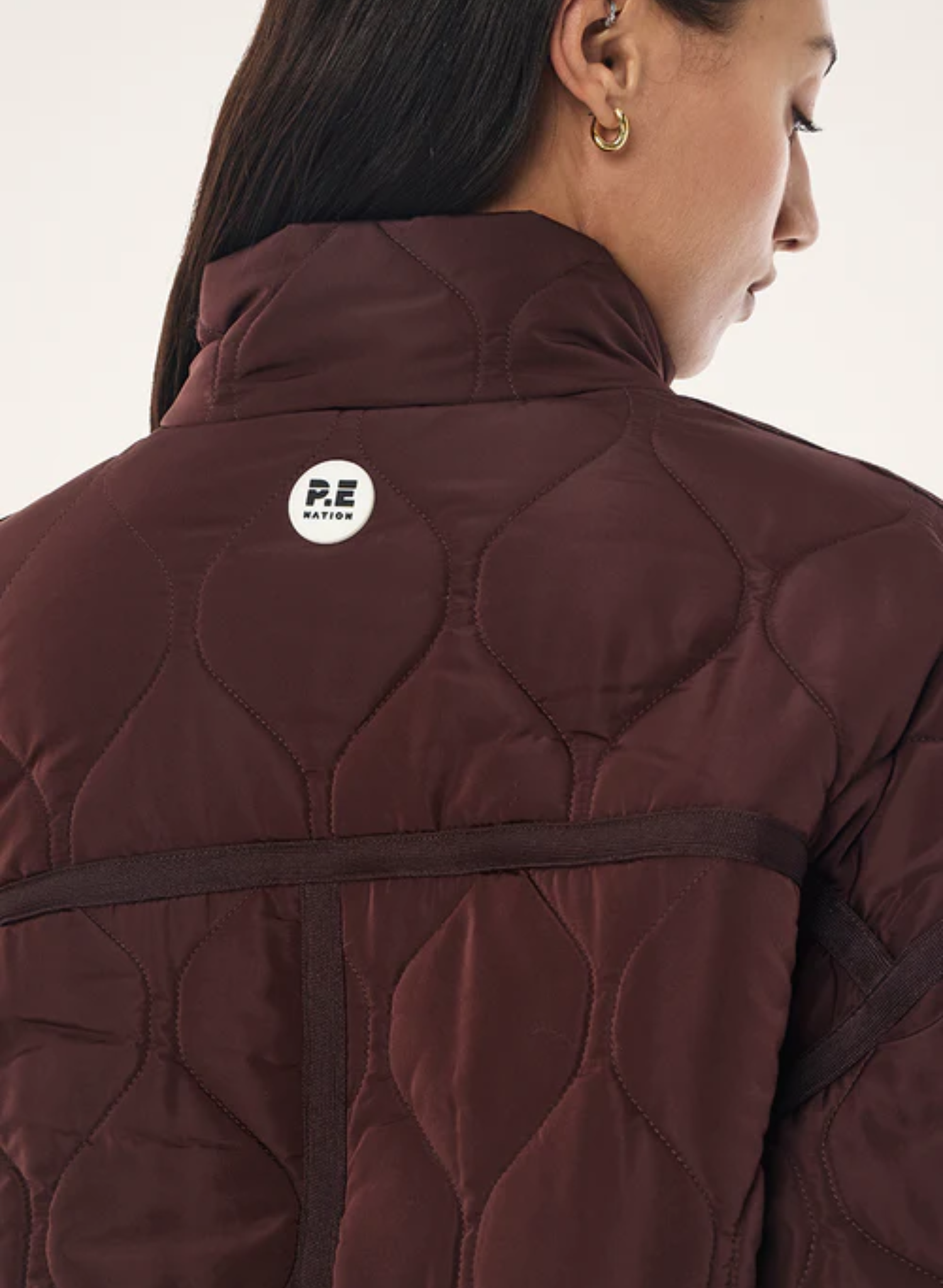 Surge Quilt Jacket - Mahogany