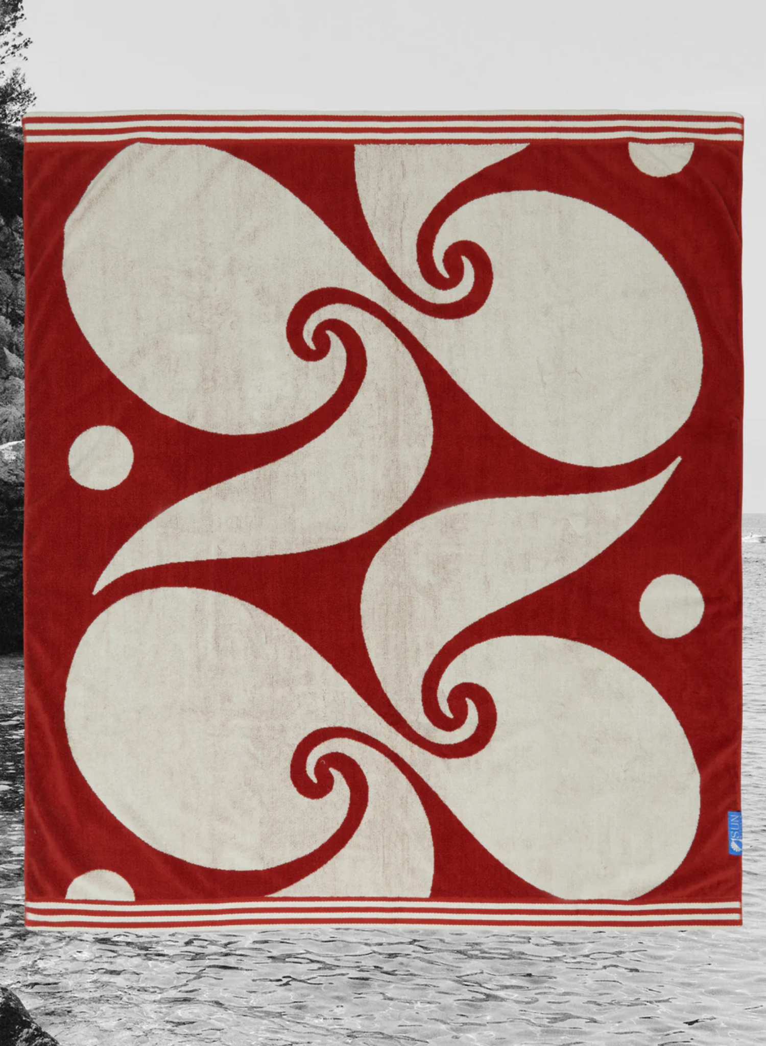 Florence Towel - Red Ochre