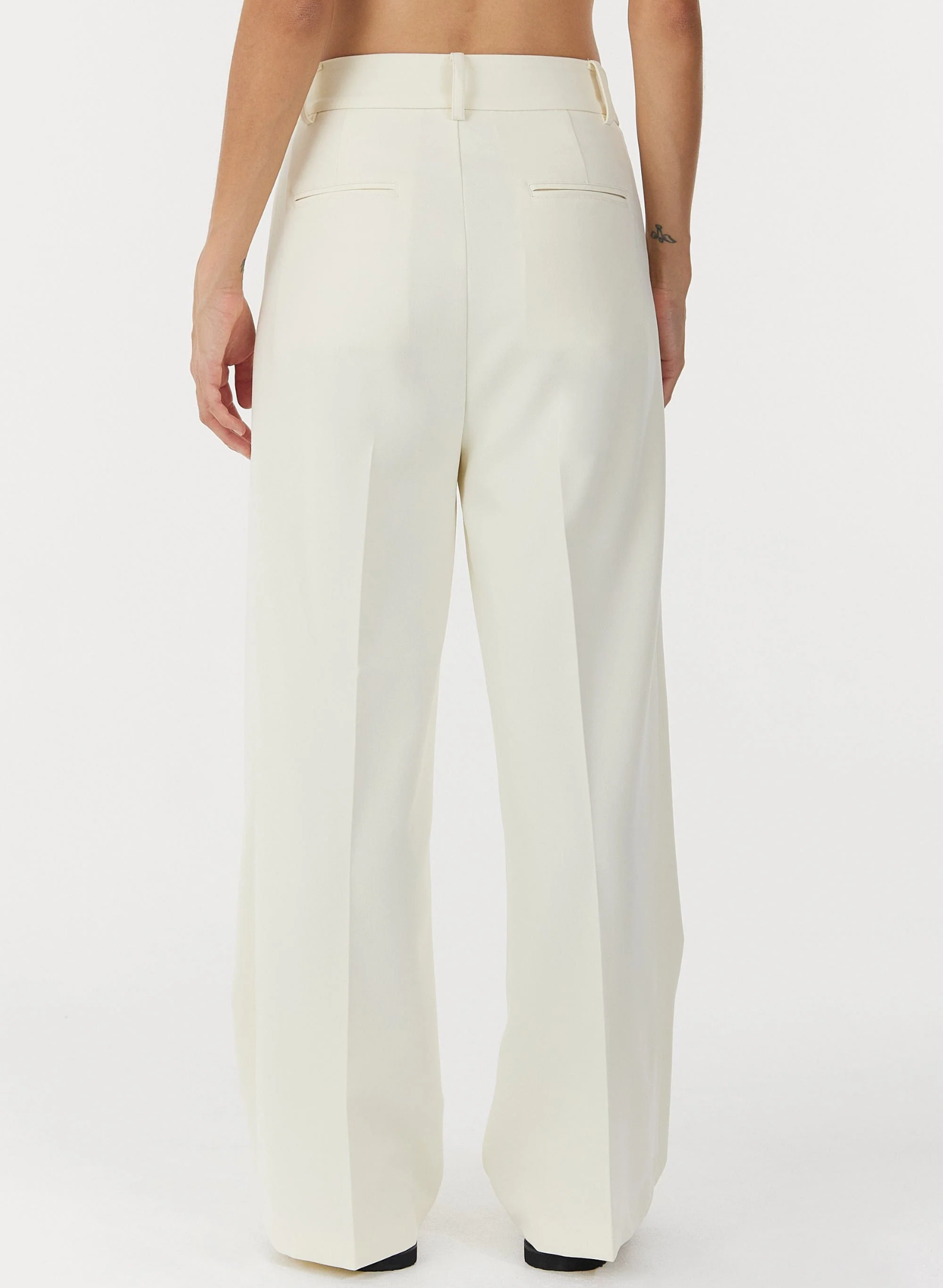 Skyline Tailored Trousers - Cream