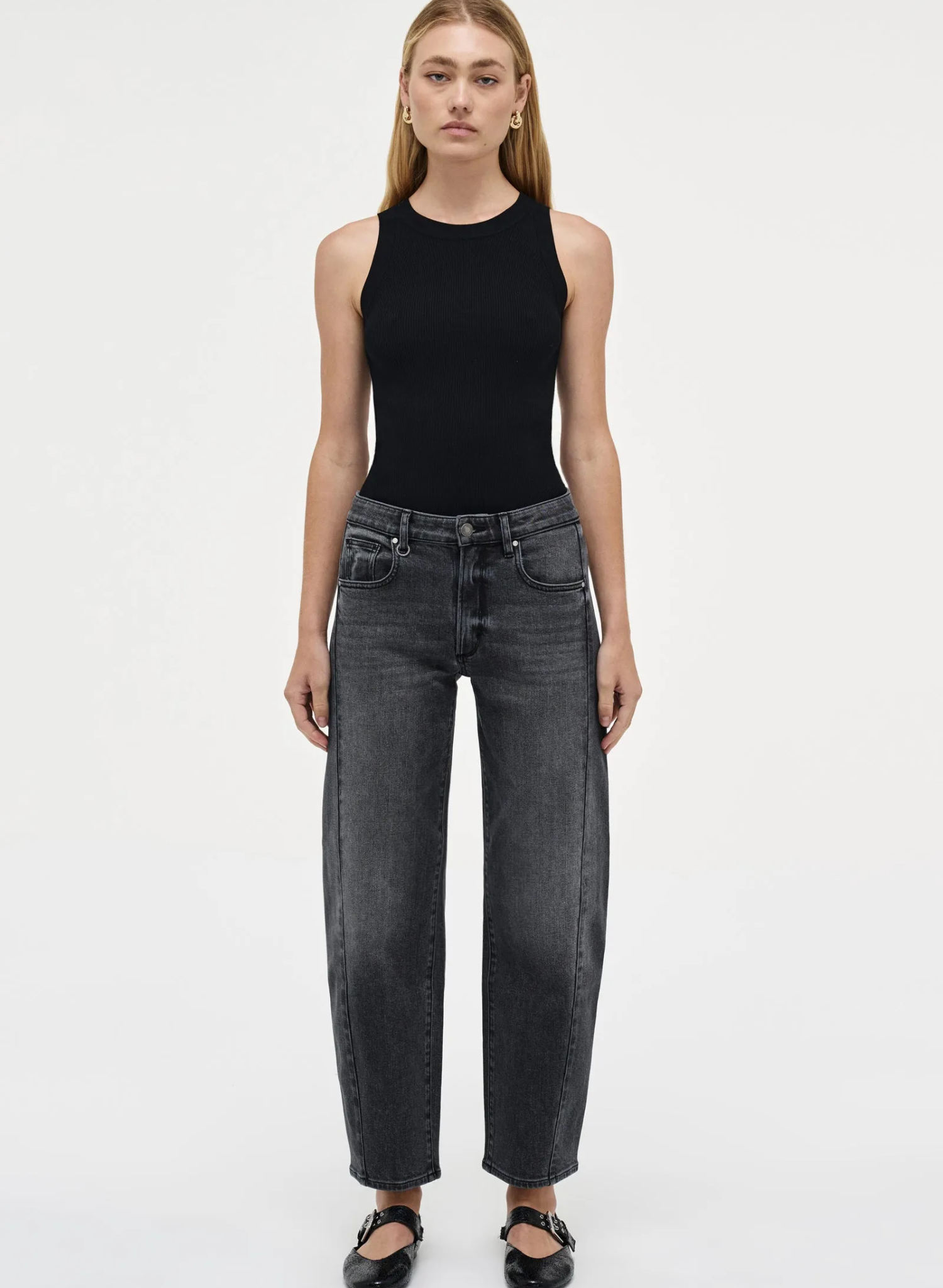 Amber Barrel - Washed Black