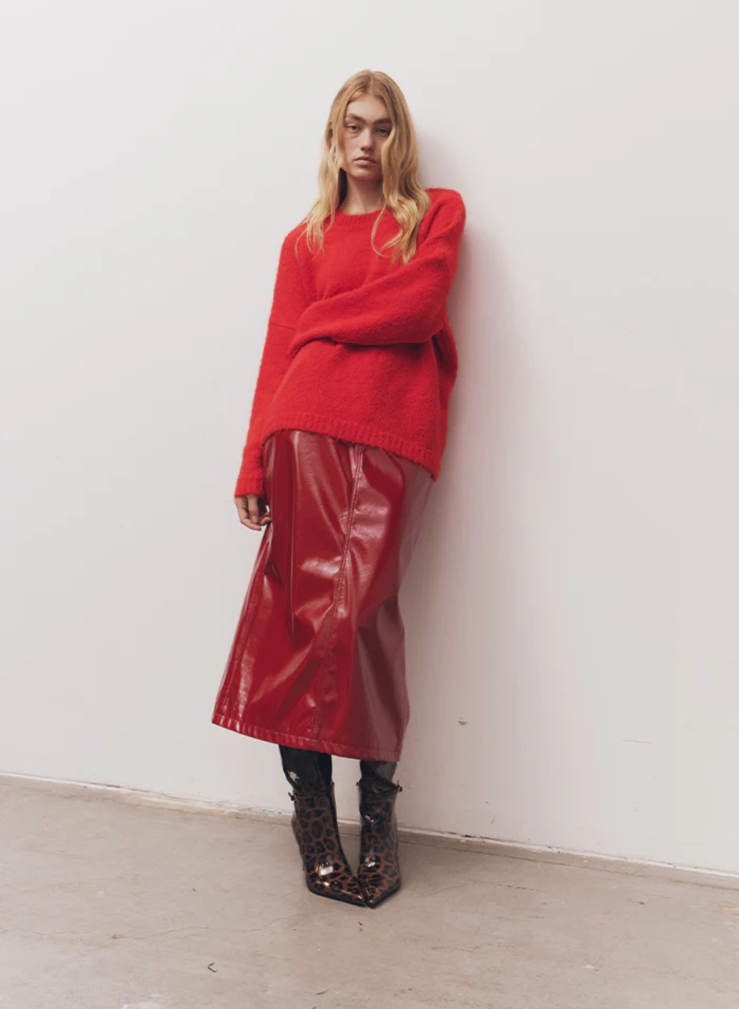 Rosmunda Sweater Red