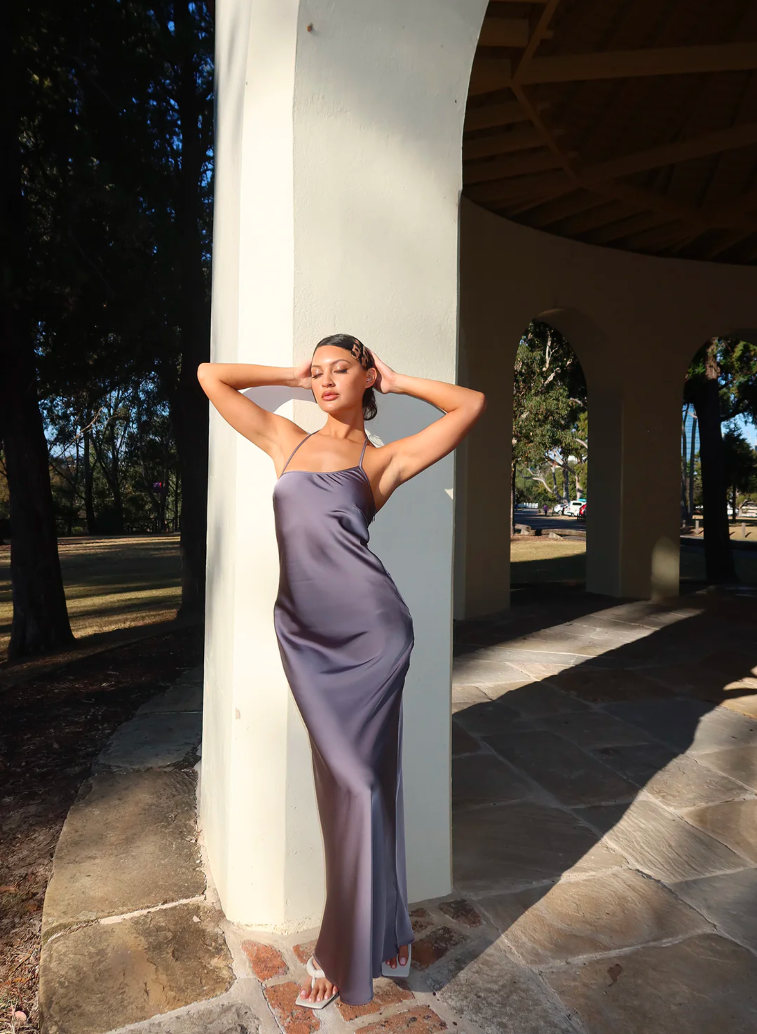 Midnight Dress Gunmetal