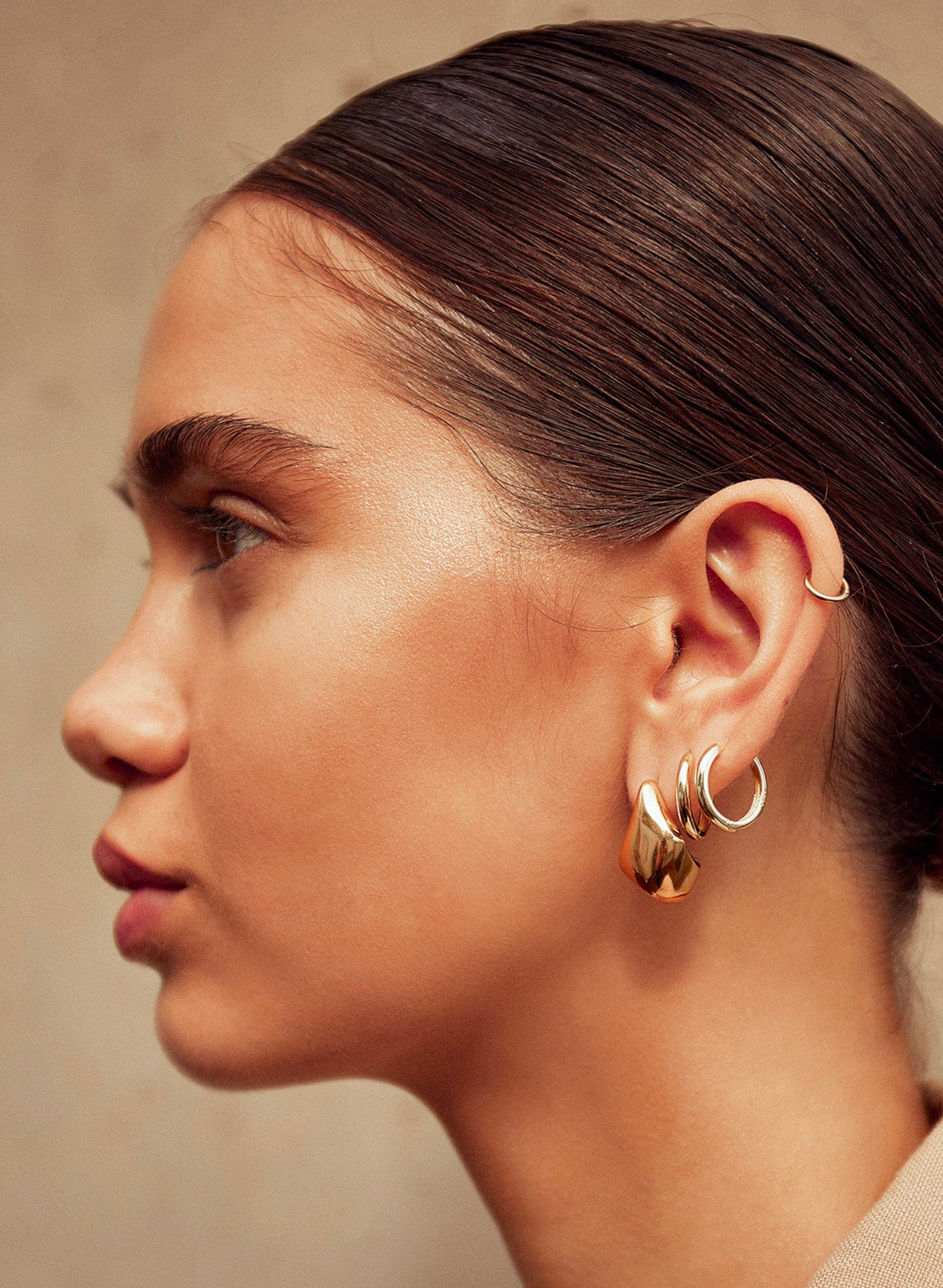 Delphine Gold Earrings