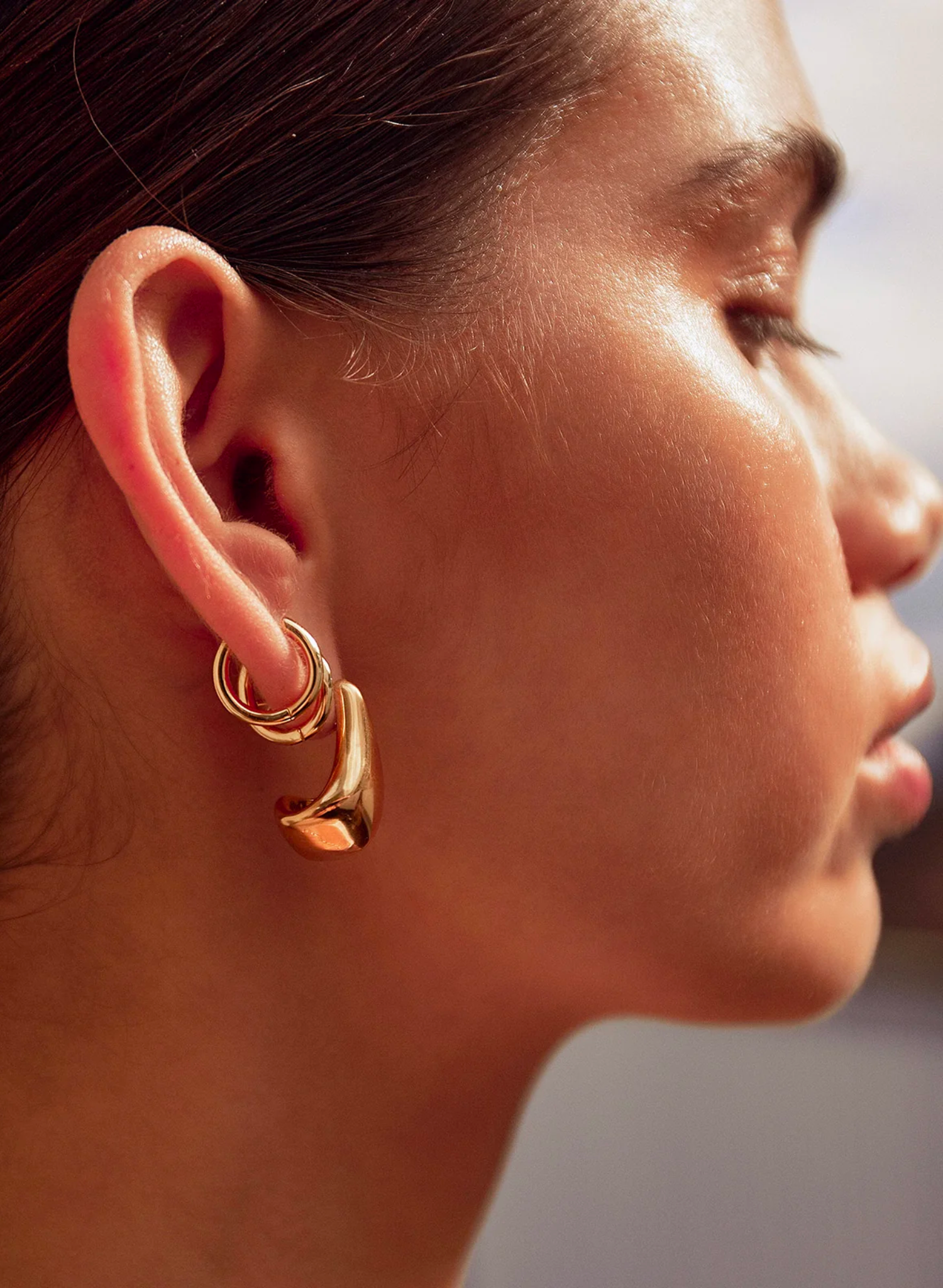 Delphine Gold Earrings