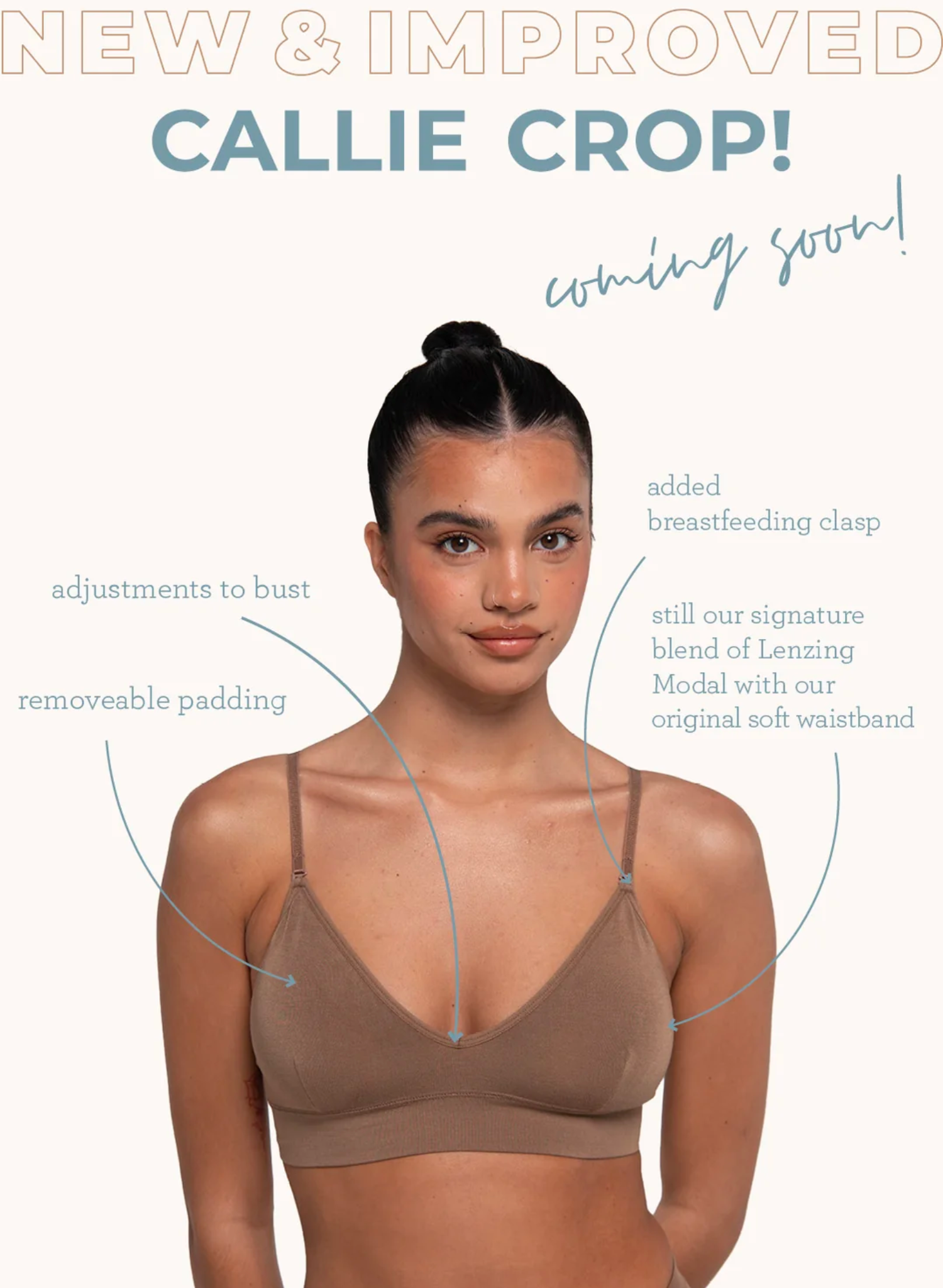 NEW TONES Callie Crop