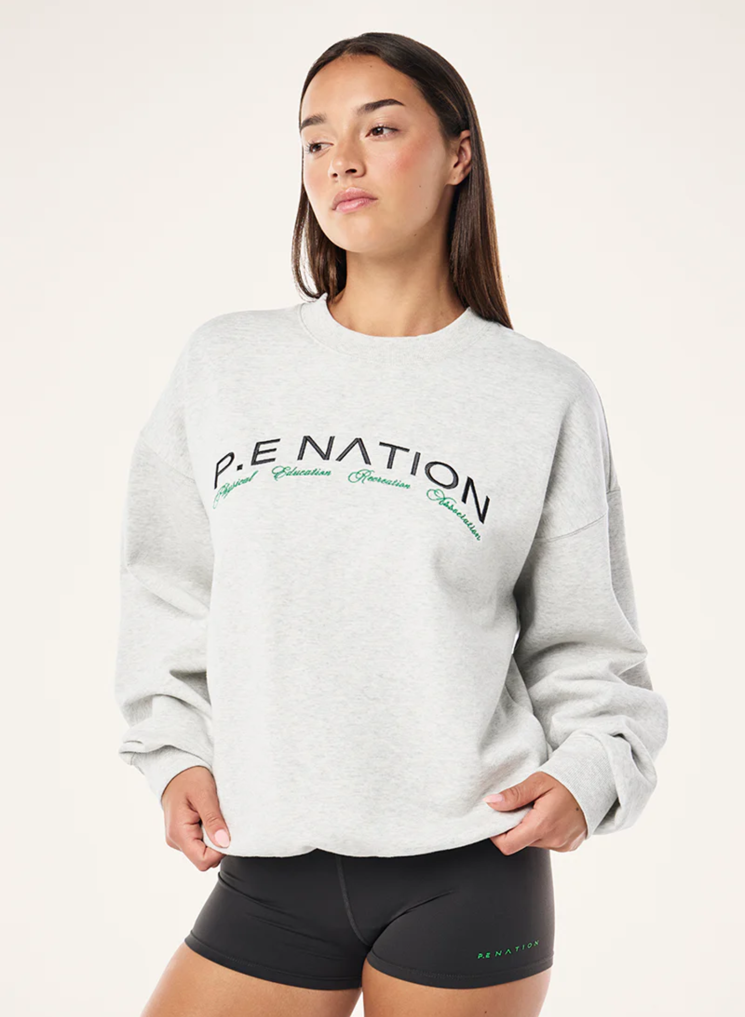 Volume Sweat in Grey Marle