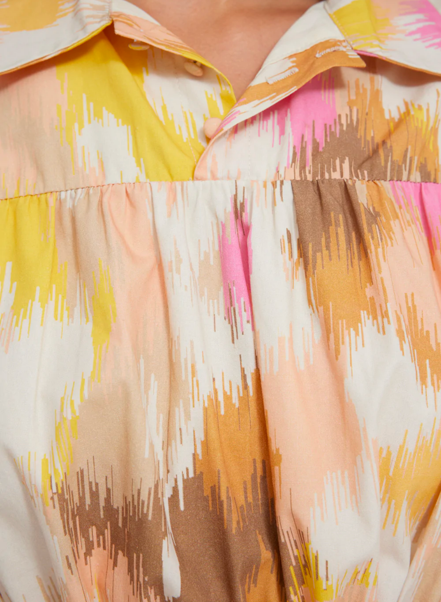 Imogen Dress in Floral Blur