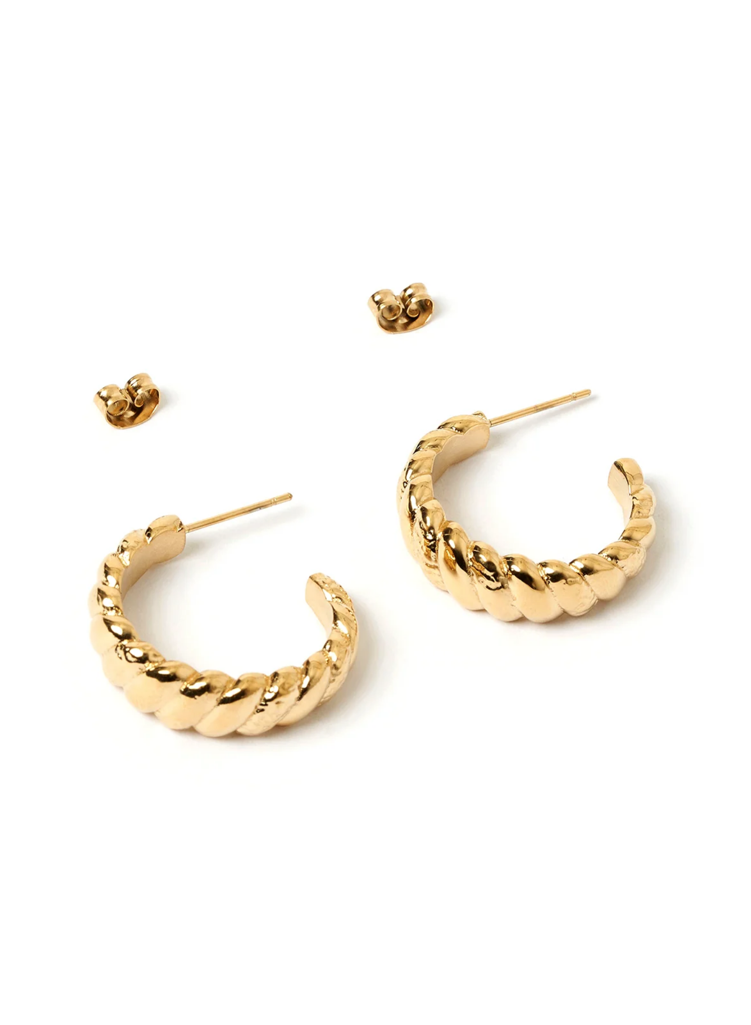 Tilly Gold Hoop Earrings