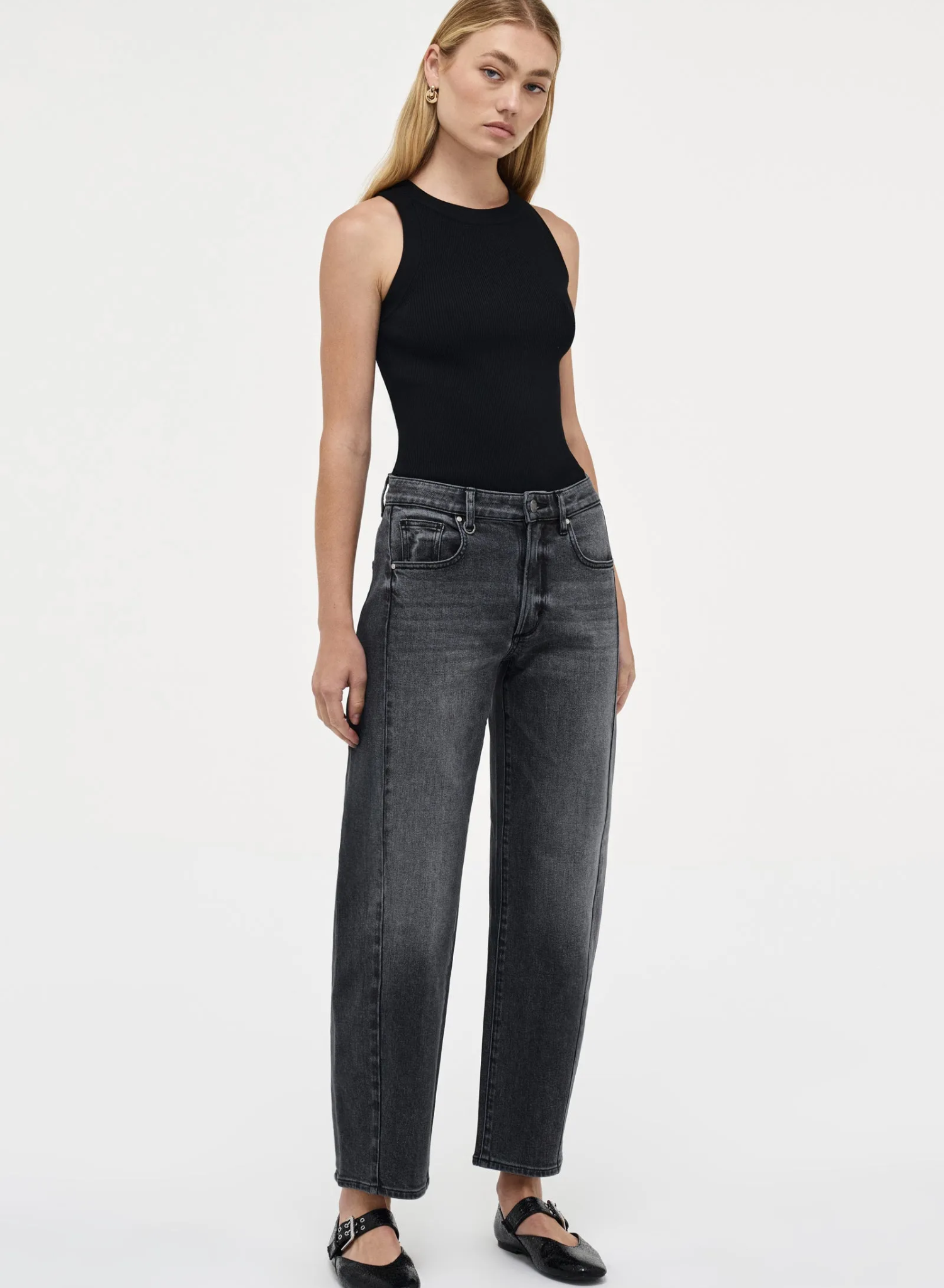 Amber Barrel - Washed Black