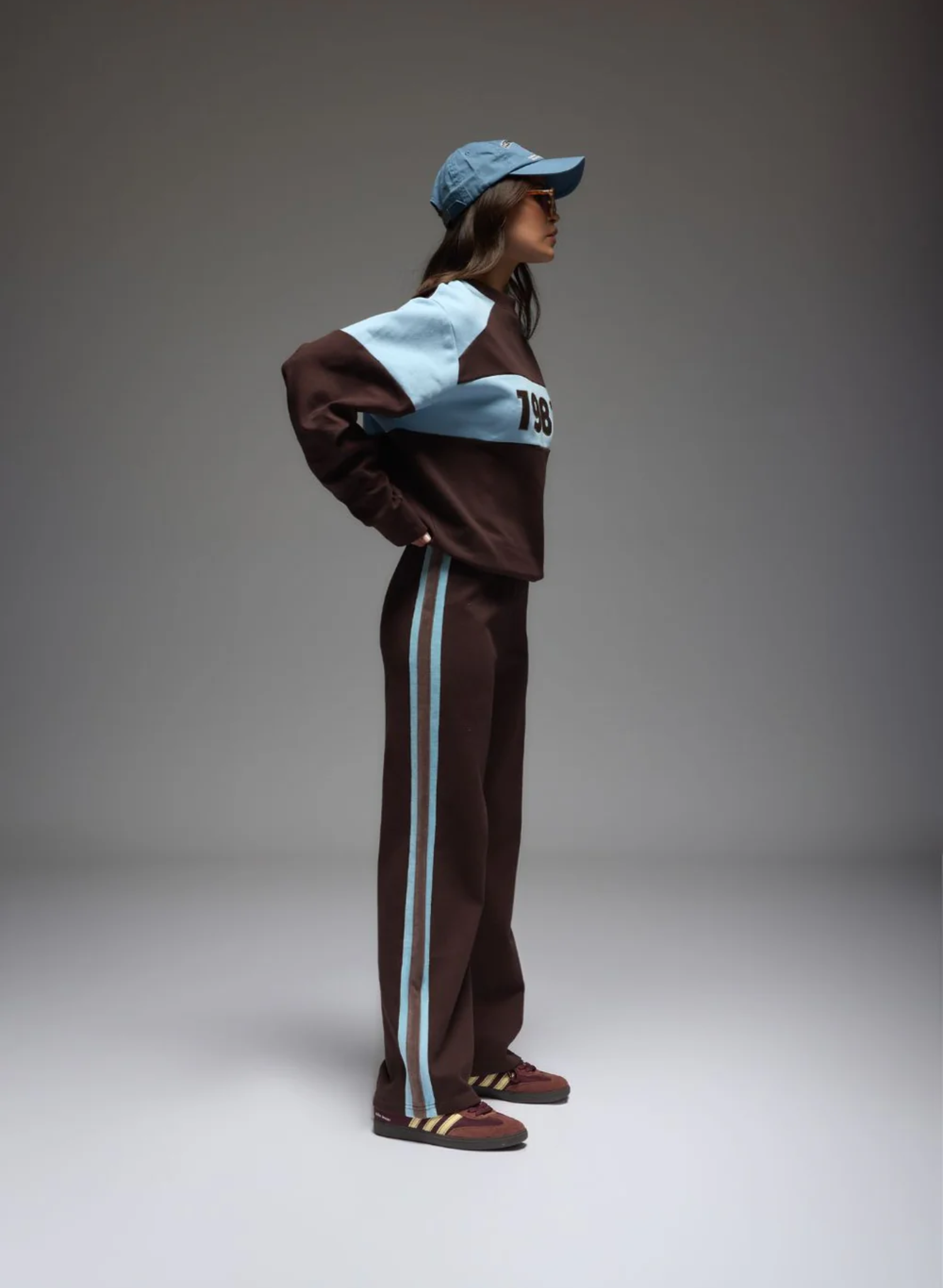 Cloe Knit Sweater in Espresso