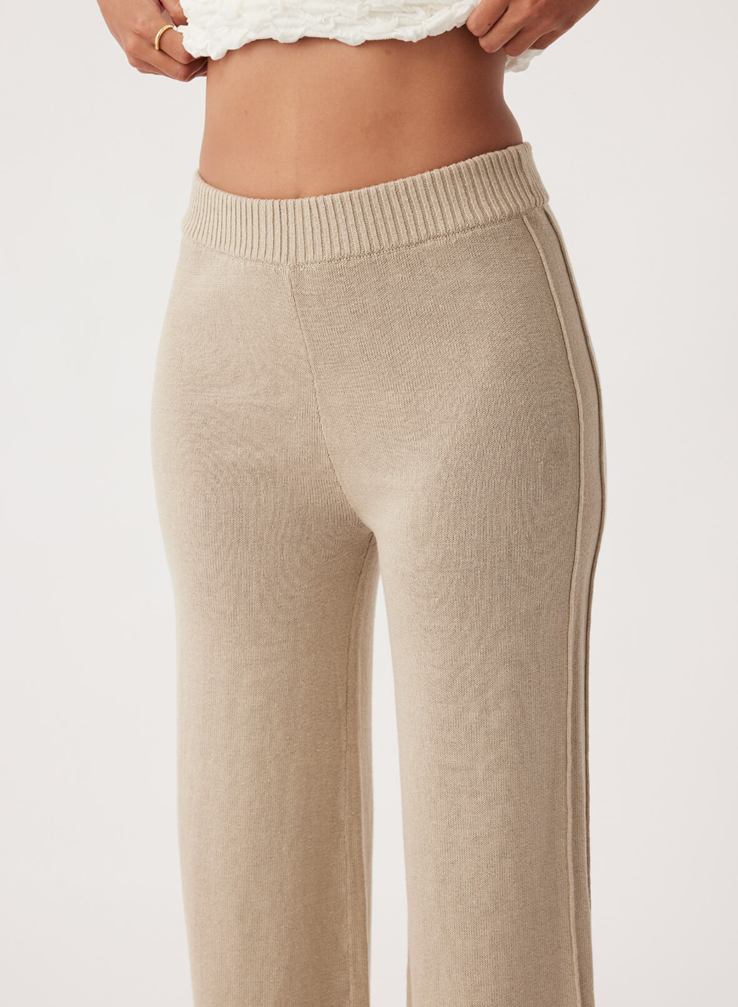 Poppy Pant In Taupe