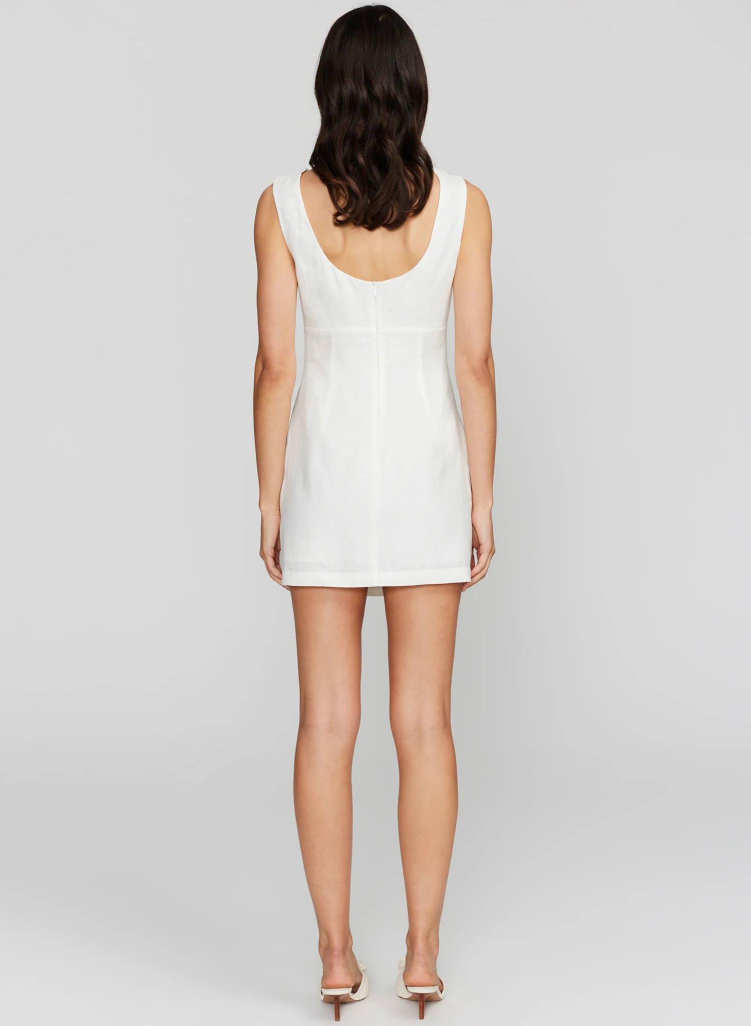 Cat Mini Dress In Ivory