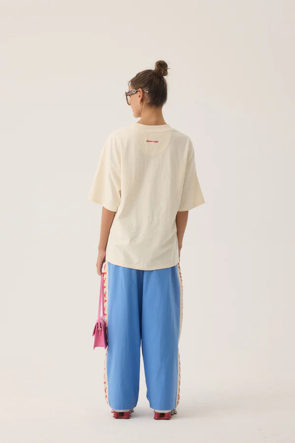 Lobster Oversized Tee Natural