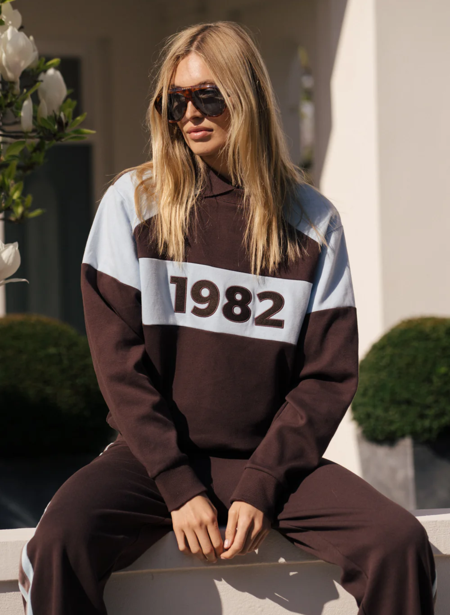 Cloe Knit Sweater in Espresso