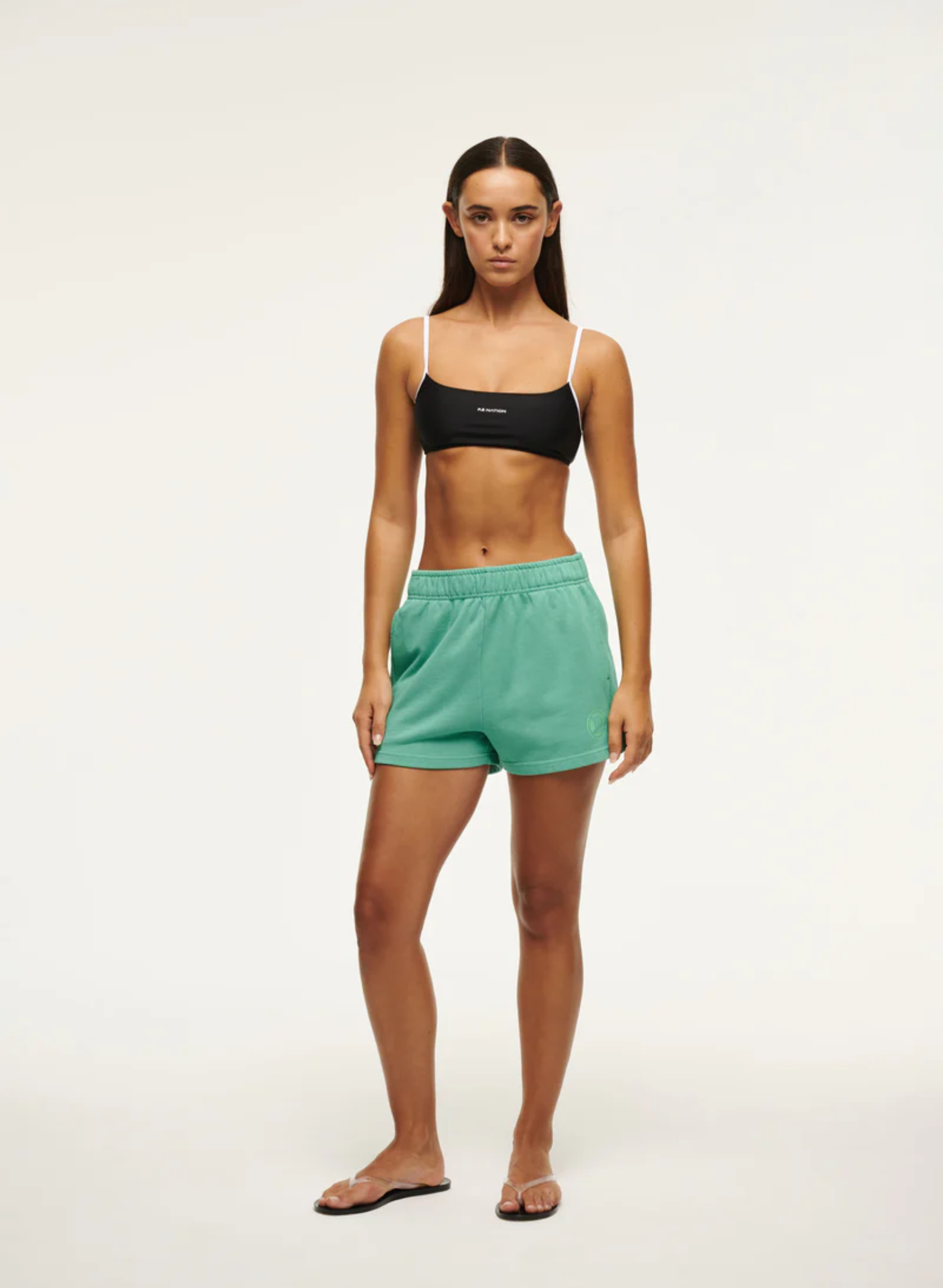 Reverie Short in Washed Evergreen