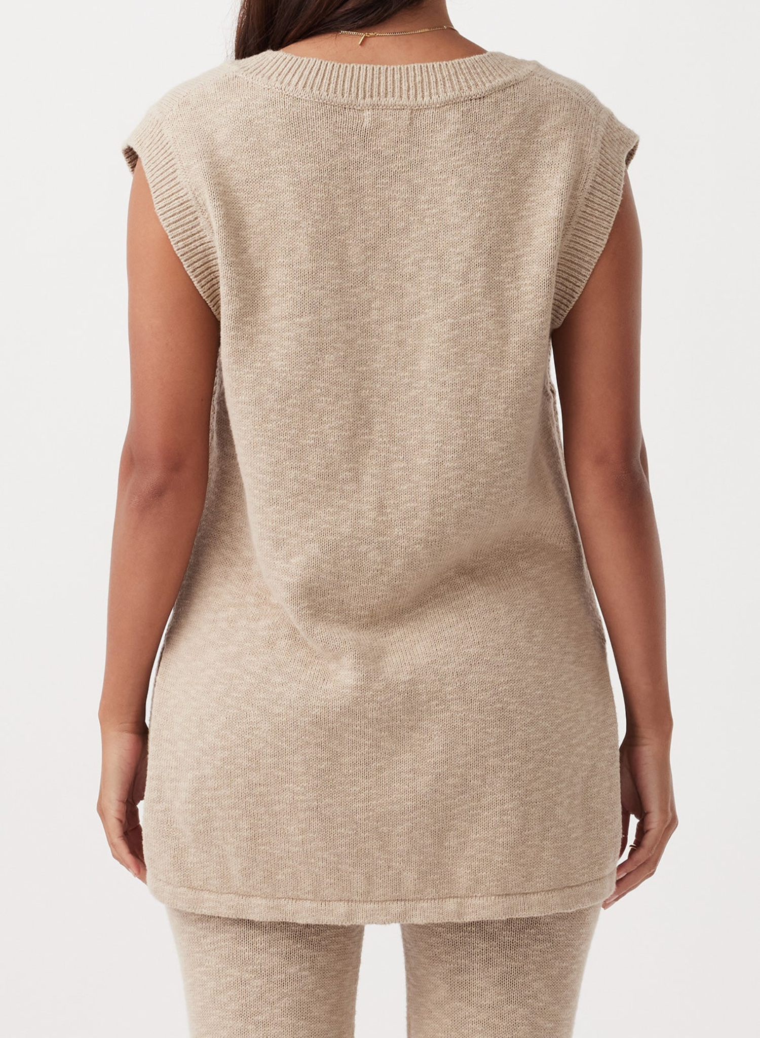 Emma Vest - Taupe
