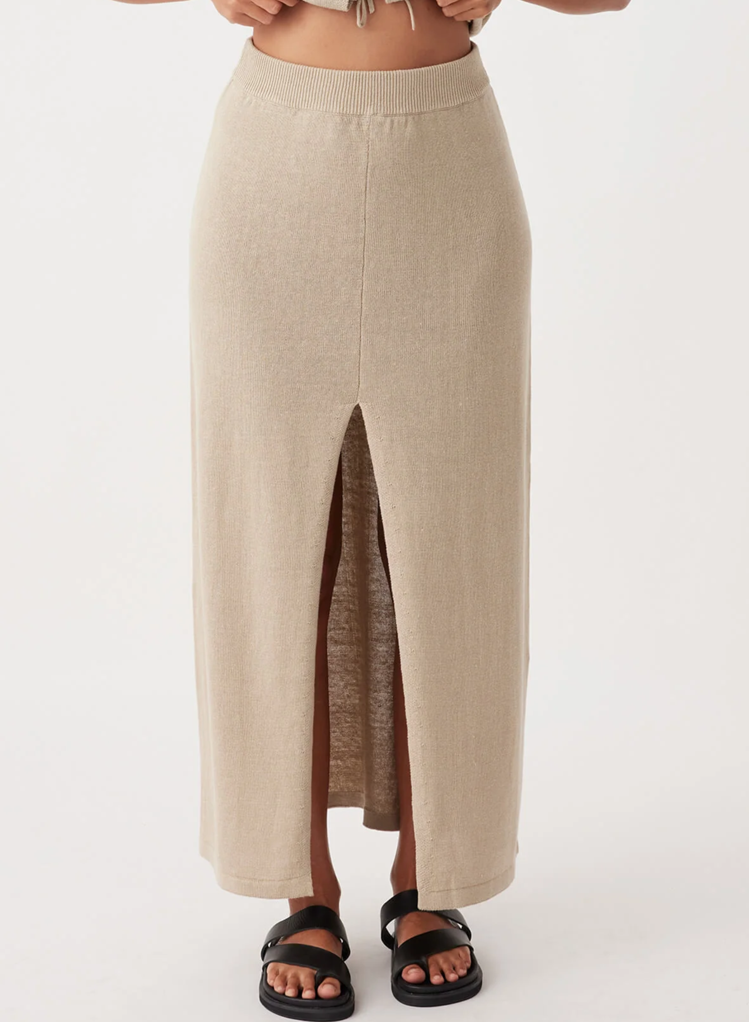 Poppy Skirt in Taupe