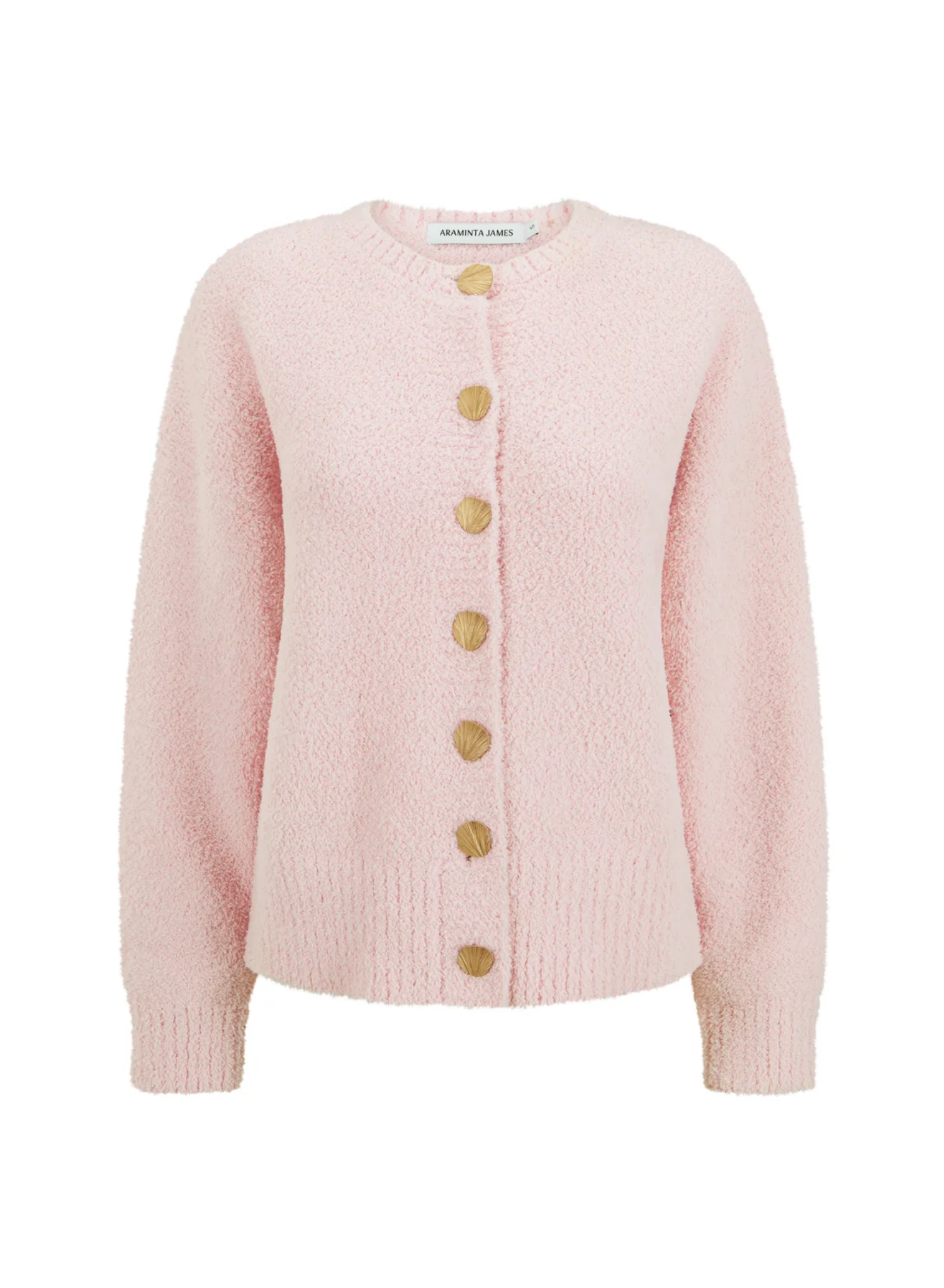Aimes Shell Cardigan Ballet Pink