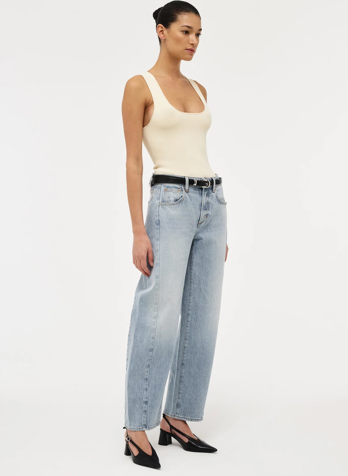 Amber Barrel Jeans - Vogue