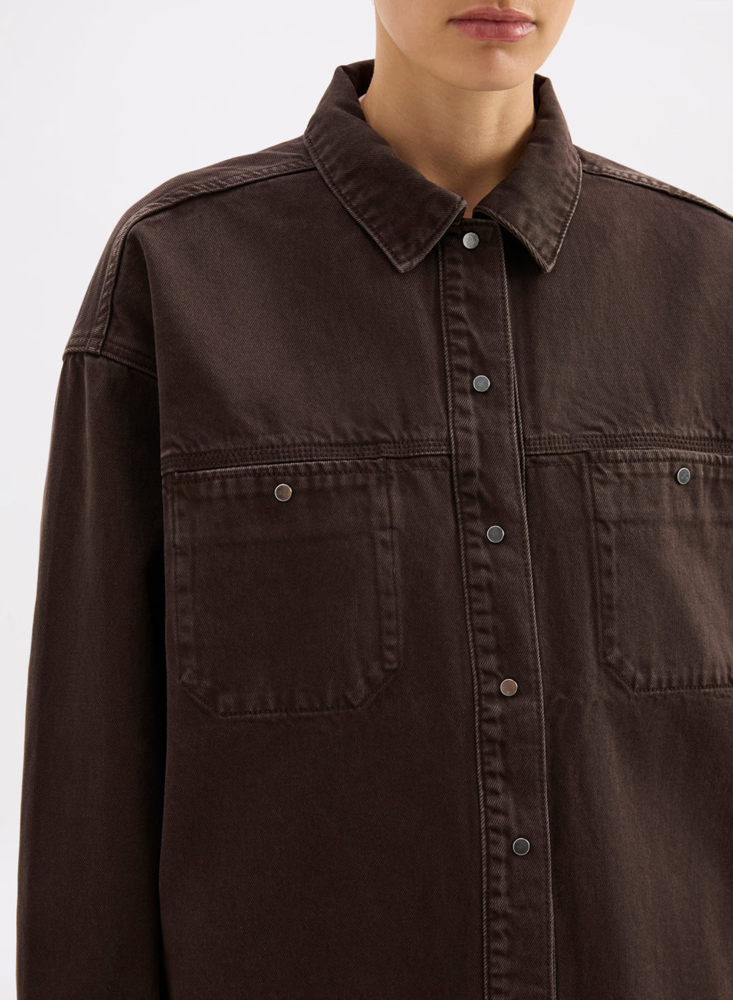 Brax Denim Jacket - Espresso