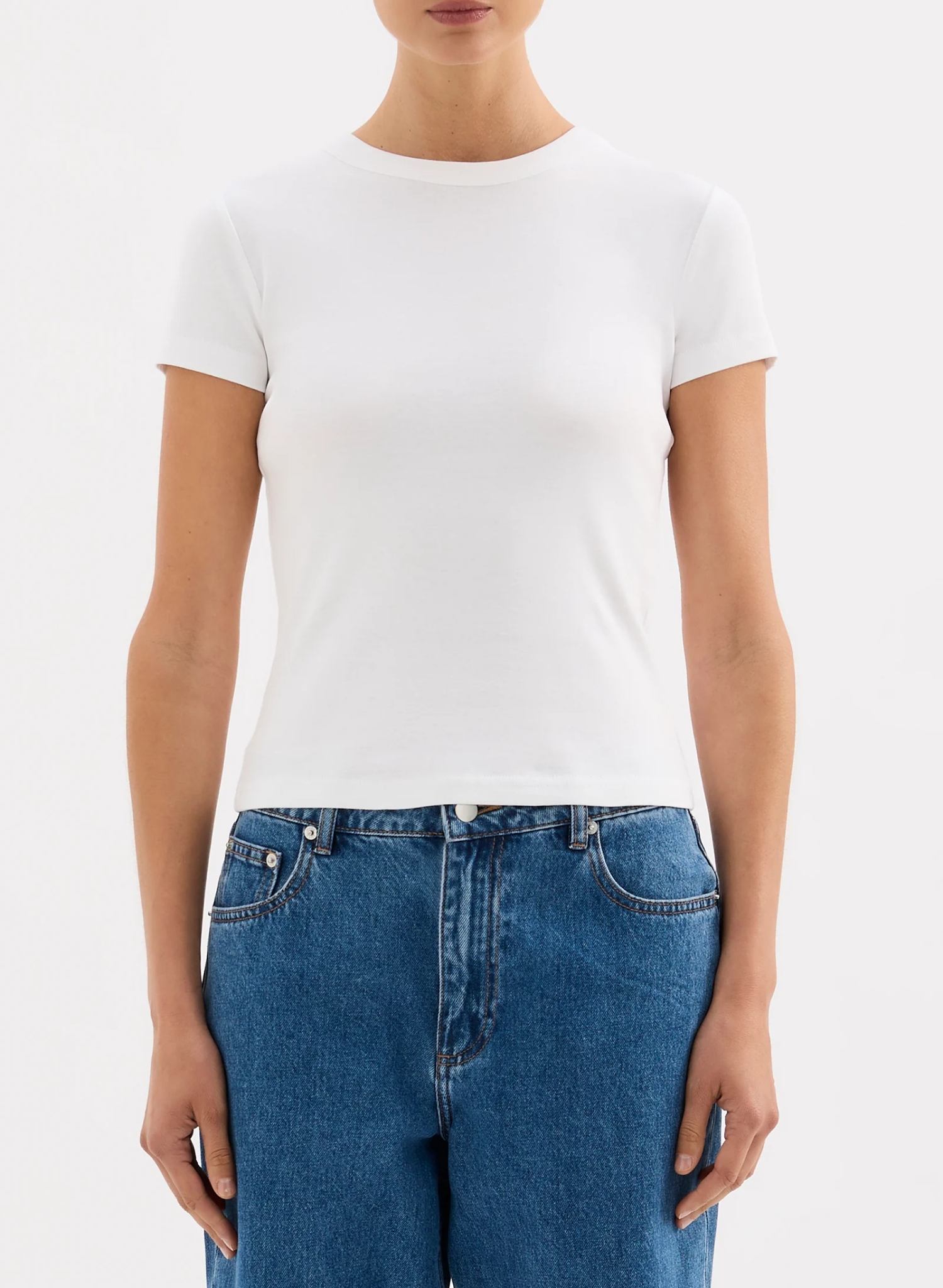 Organic Baby Tee - White