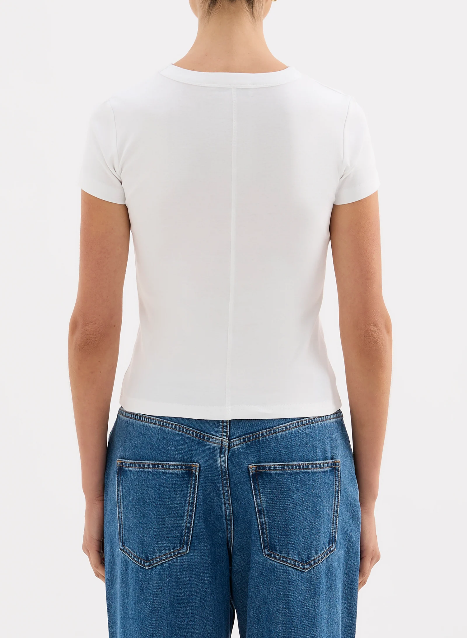 Organic Baby Tee - White