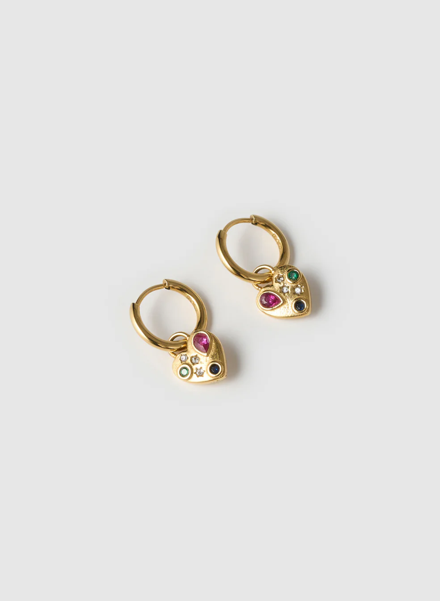 Bisou Heart Earrings