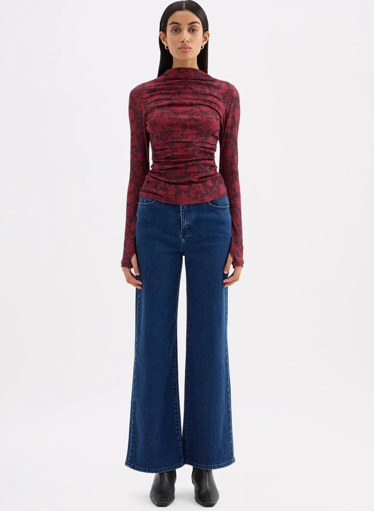 Clementine Mesh Top