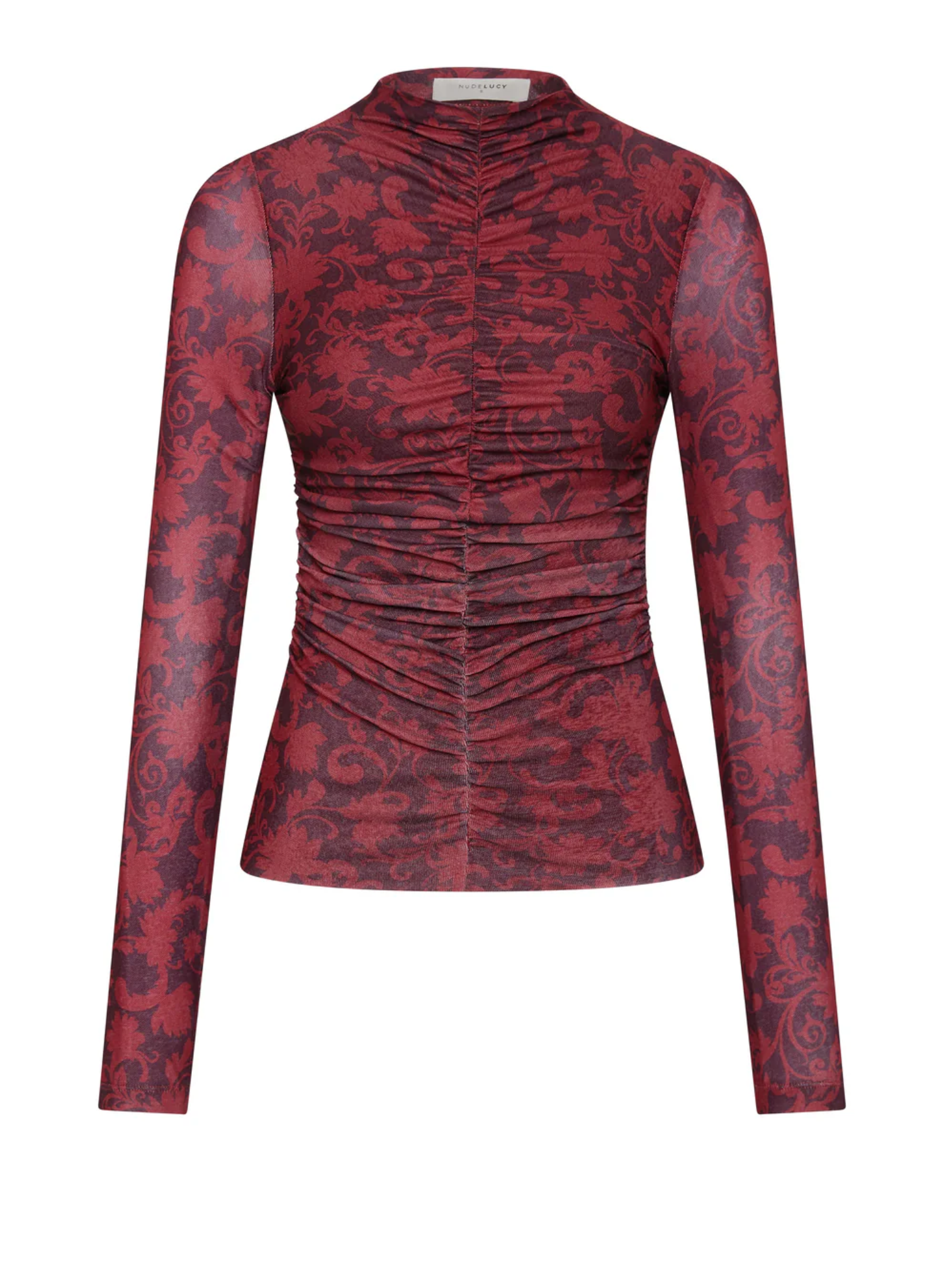 Clementine Mesh Top