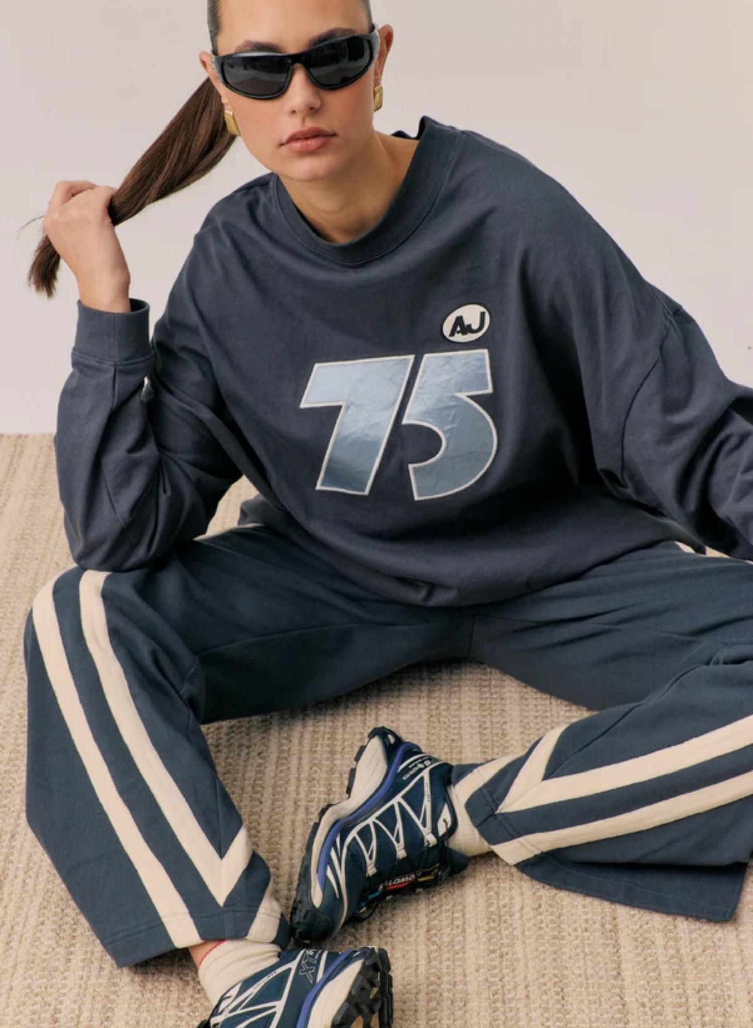 Daytona LS Top - Washed Black