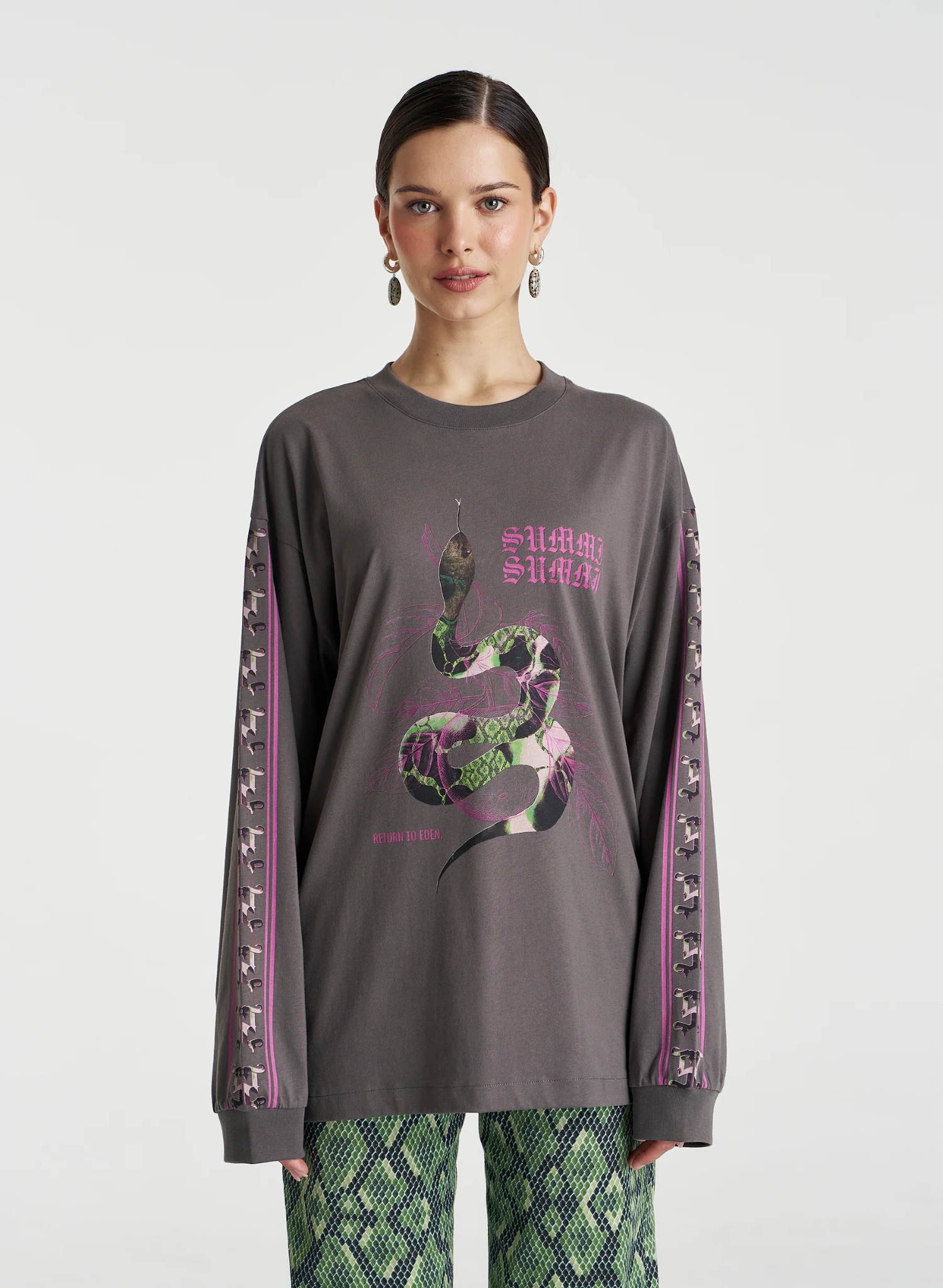 Eden LS Tee - Shadow