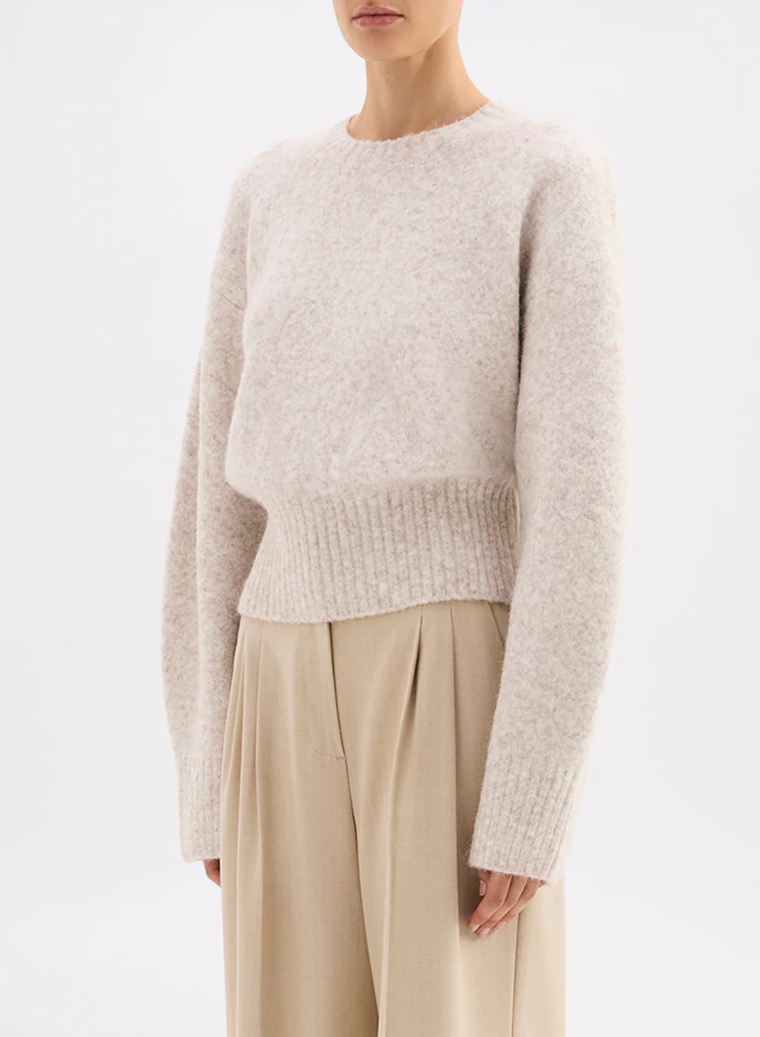 Elsie Knit - Cinder Marle