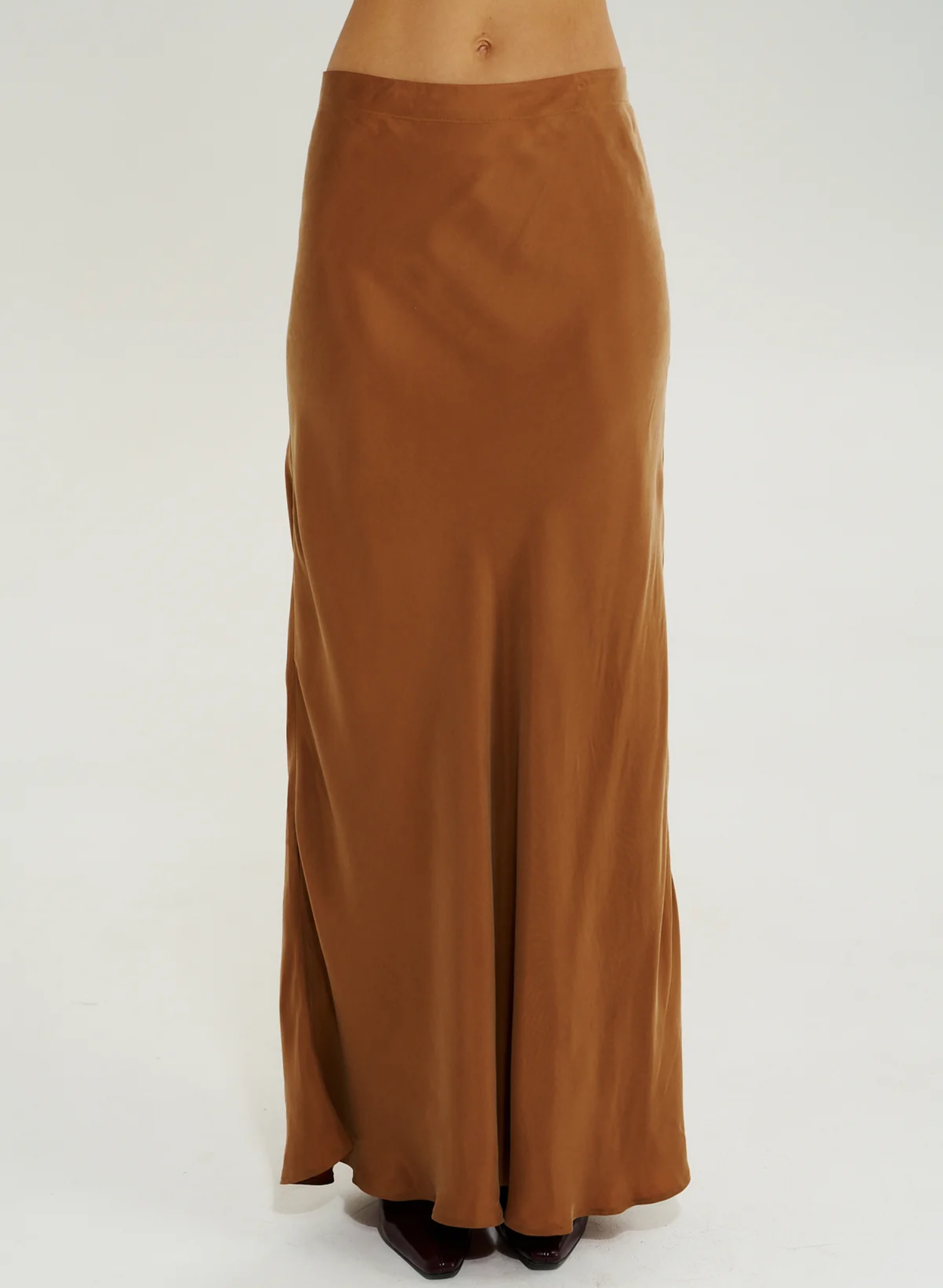 The Heidi Maxi Skirt - Toffee